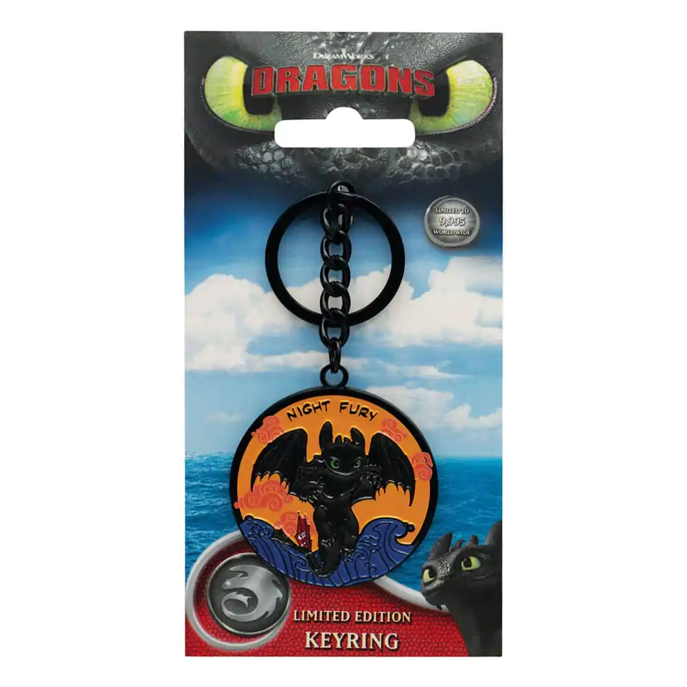 How to Train Your Dragon klíčenka Night Fury Limited Edition fotografii produktu
