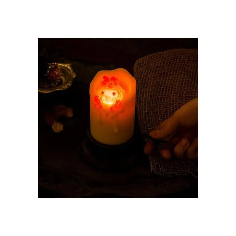 Howl's Moving Castle Light Illuminated Calcifer & candle 13 cm fotografii produktu