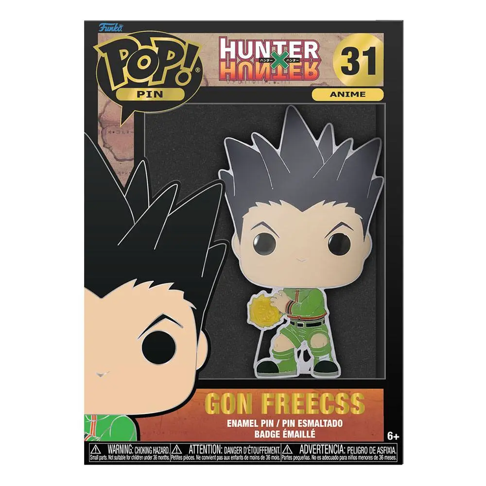 Hunter & Hunter POP! Smaltovaný odznak Gon reecss 10 cm fotografii produktu