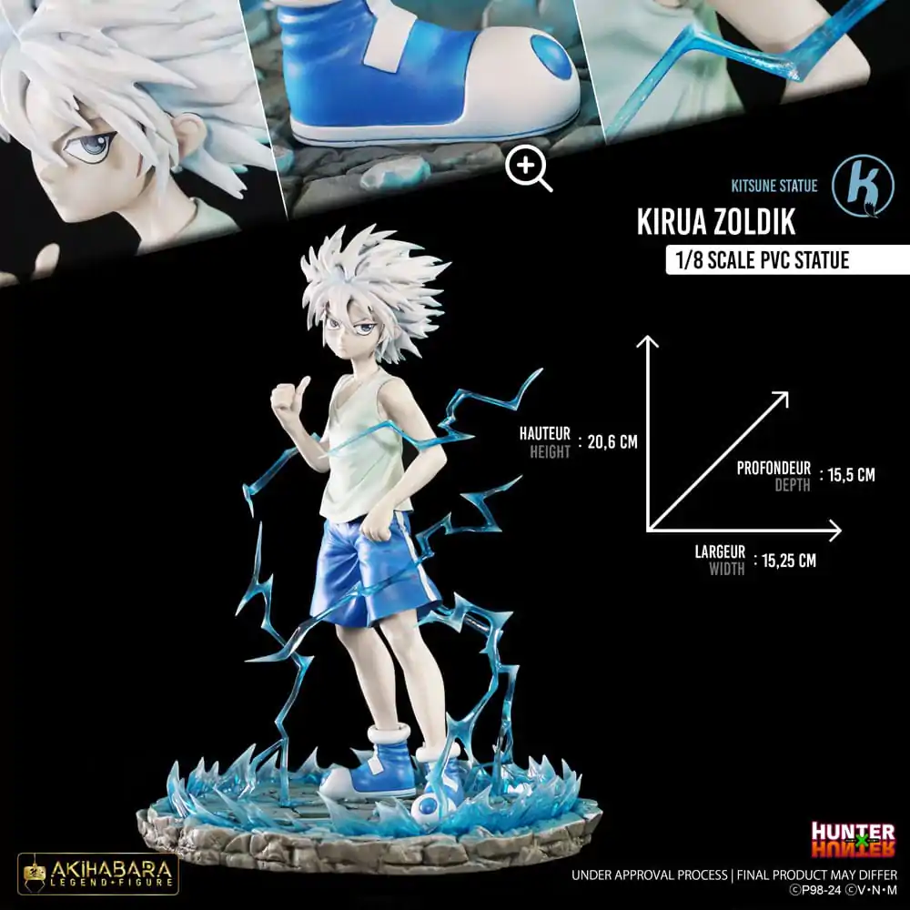 Hunter × Hunter Akihabara Legend Figurka PVC Socha 1/8 Kirua (God Speed Mode) 21 cm fotografii produktu