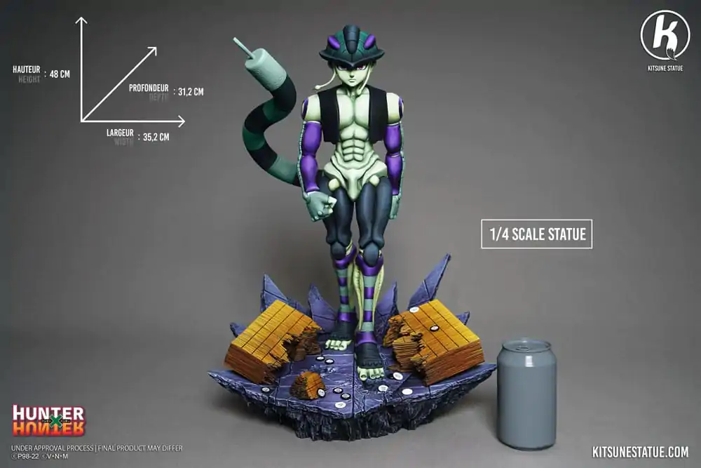 Hunter x Hunter Statue 1/4 Meruem 48 cmHunter x Hunter Socha 1/4 Meruem 48 cm fotografii produktu