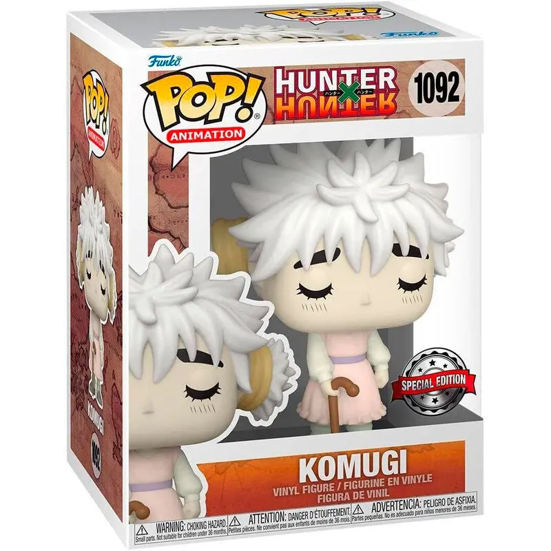 Hunter X Hunter POP! Animation vinylové figurky Komugi s Chase 9 cm fotografii produktu