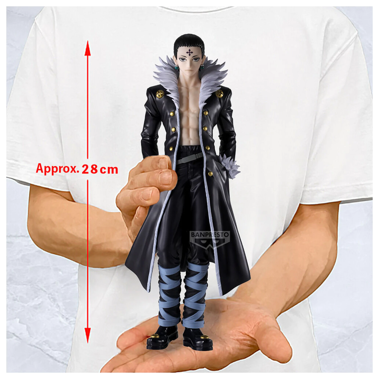 Hunter x Hunter Grandista QUWROF figurka 28cm fotografii produktu