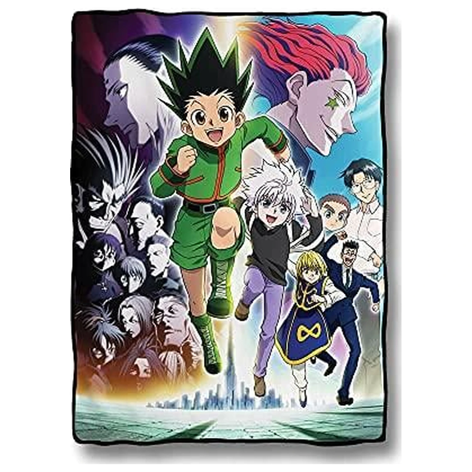 Hunter x Hunter Skupinová deka 114x152 cm fotografii produktu