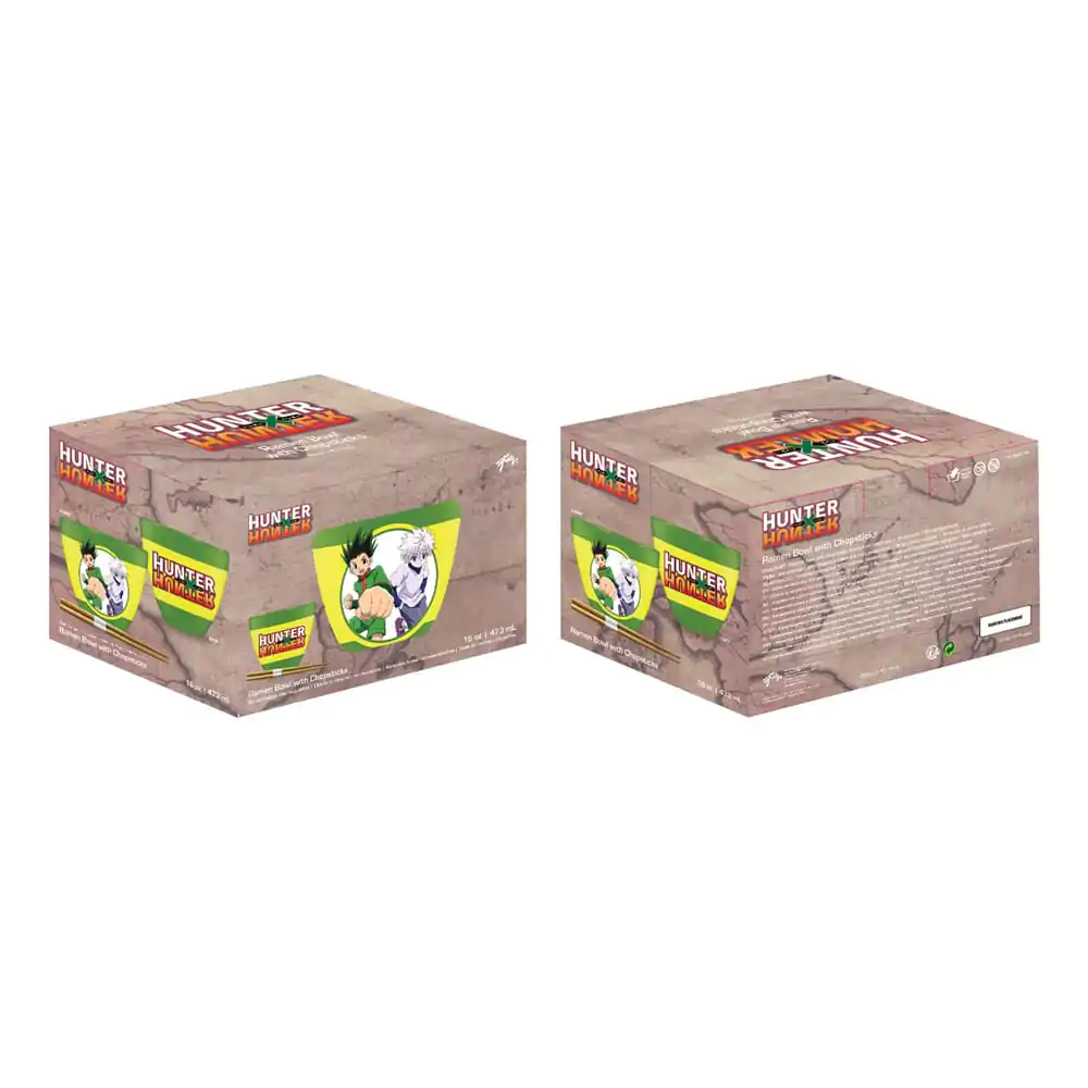 Hunter x Hunter Ramenová miska s hůlkami Logo 473 ml fotografii produktu