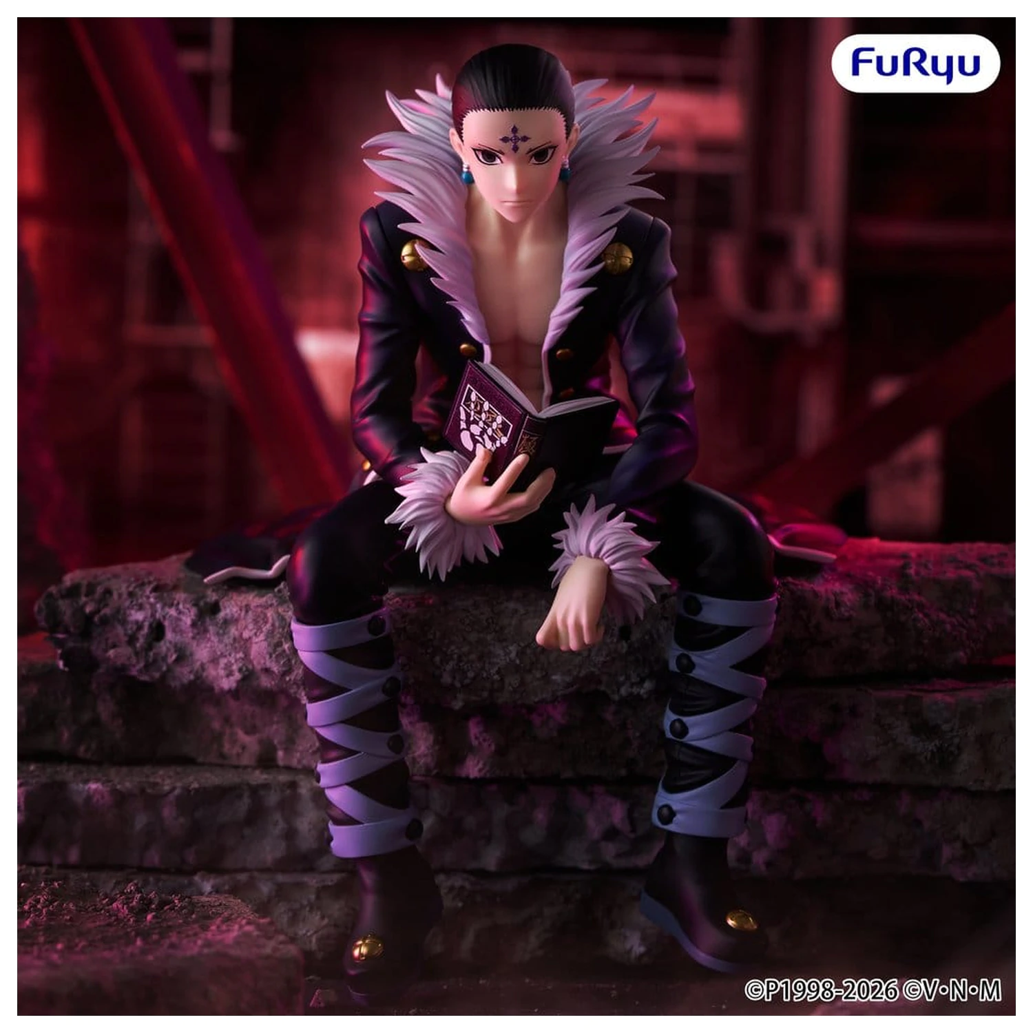 Hunter x Hunter Noodle Stopper PVC figurka Chrollo vol.2 14 cm fotografii produktu