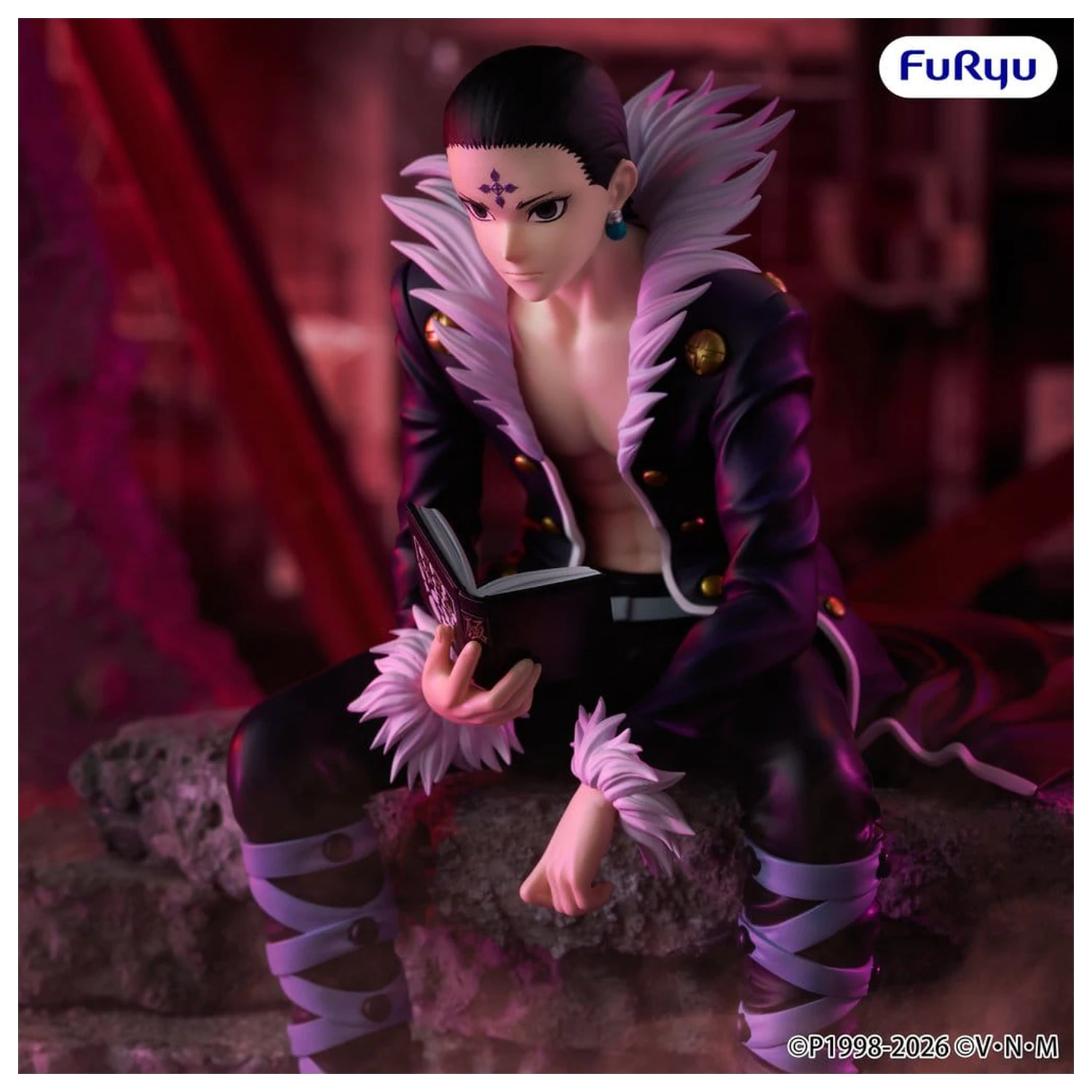 Hunter x Hunter Noodle Stopper PVC figurka Chrollo vol.2 14 cm fotografii produktu