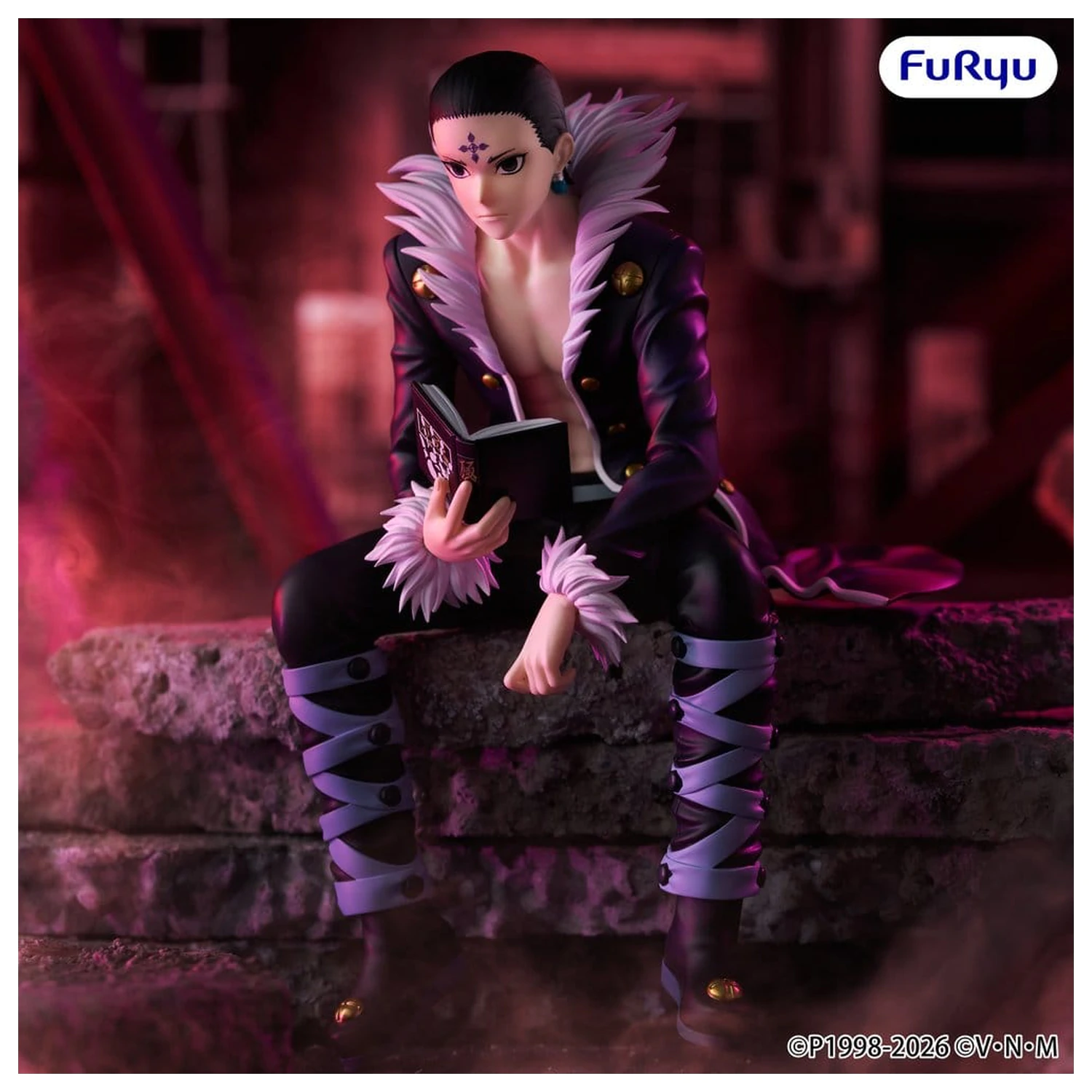 Hunter x Hunter Noodle Stopper PVC figurka Chrollo vol.2 14 cm fotografii produktu