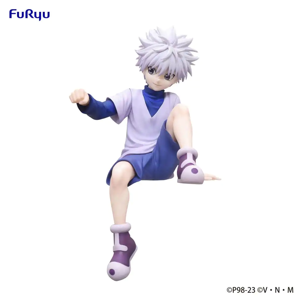 Hunter x Hunter Noodle Stopper PVC Soška Killua 13 cm fotografii produktu