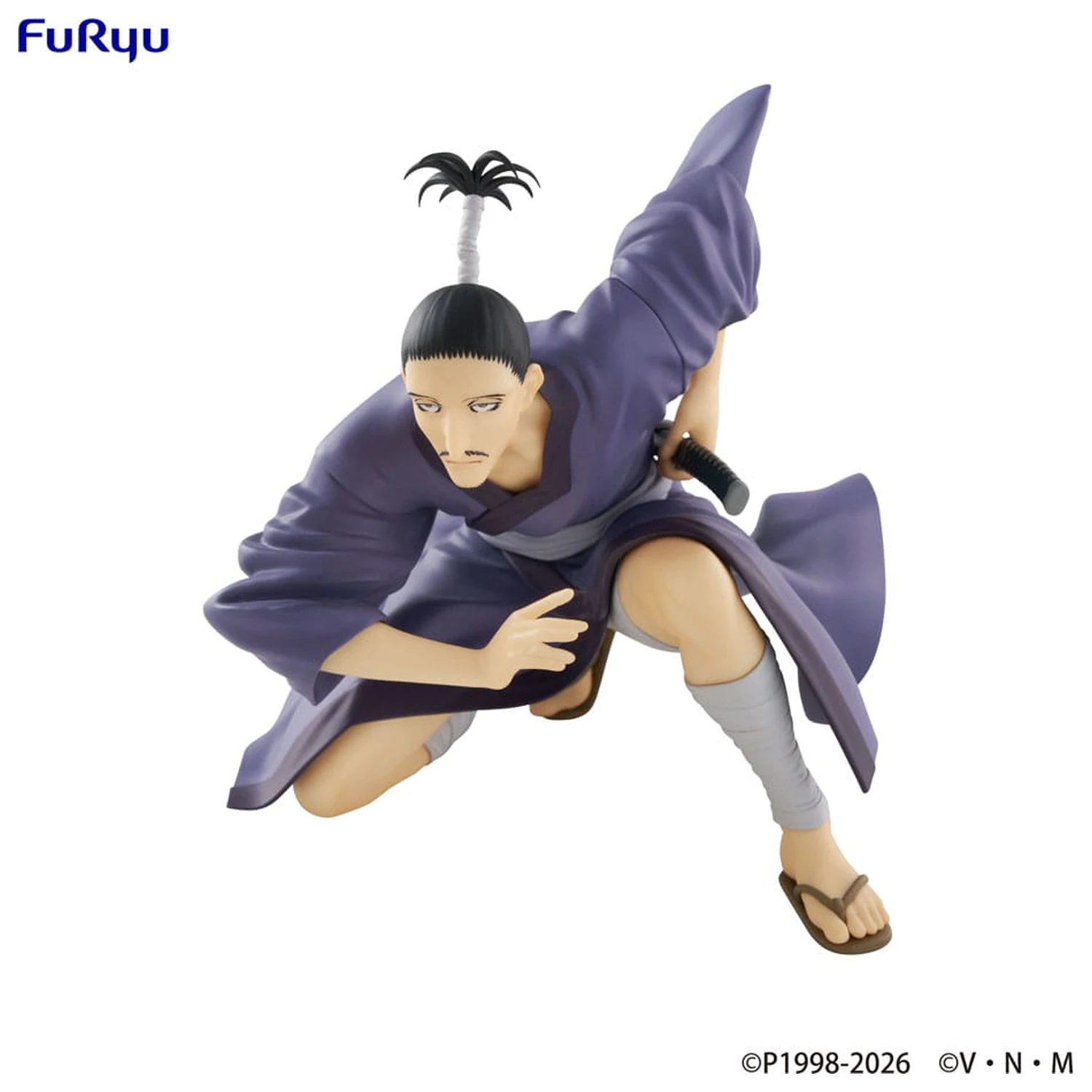 Hunter x Hunter Noodle Stopper PVC Socha Nobunaga 11 cm fotografii produktu