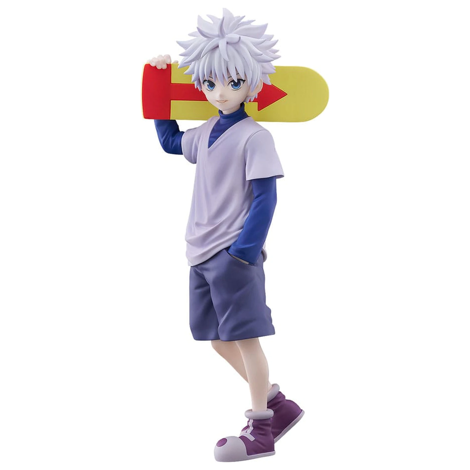 Hunter x Hunter Pop Up Parade PVC socha Killua Zoldyck/Killua Zaoldyeck velikost L 21 cm fotografii produktu