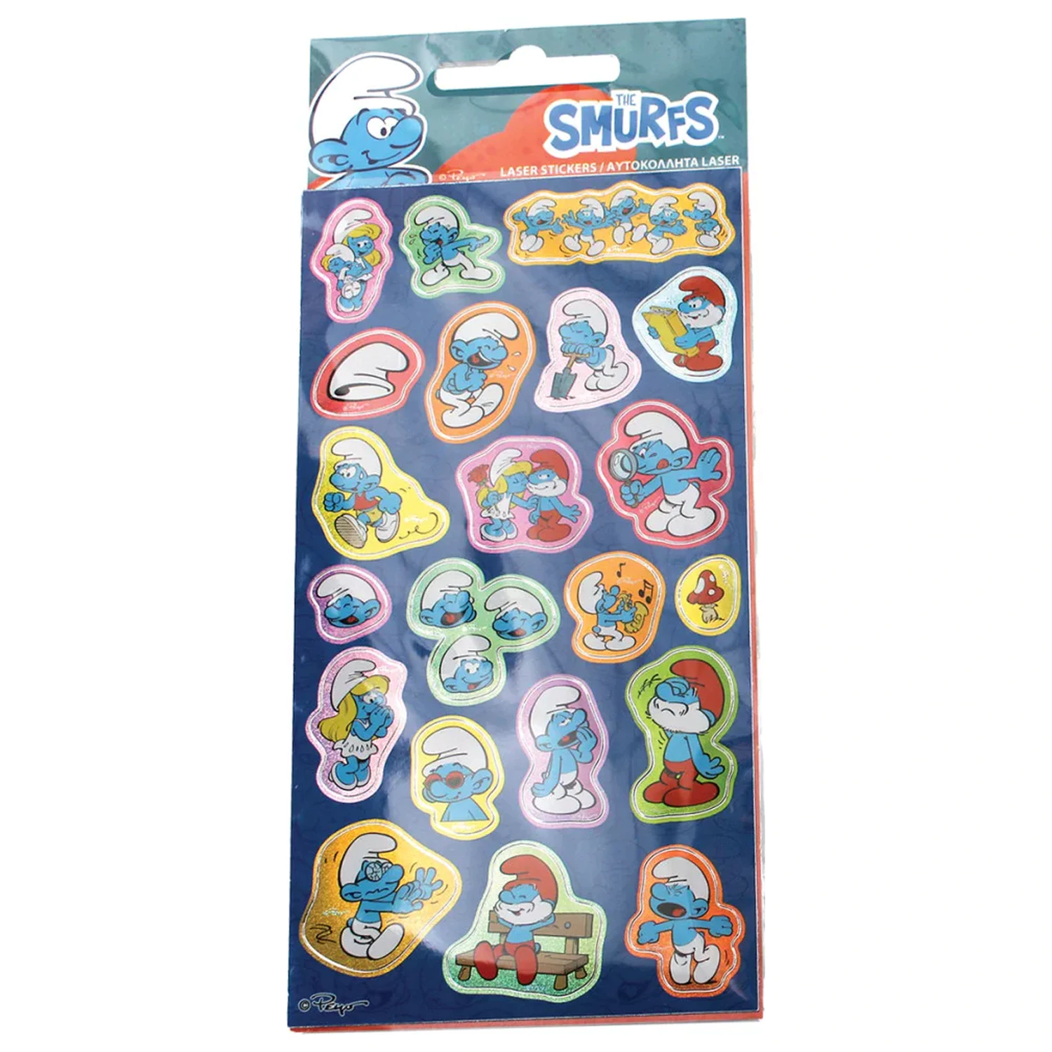 The Smurfs Zábavné Holografické Samolepky Set fotografii produktu