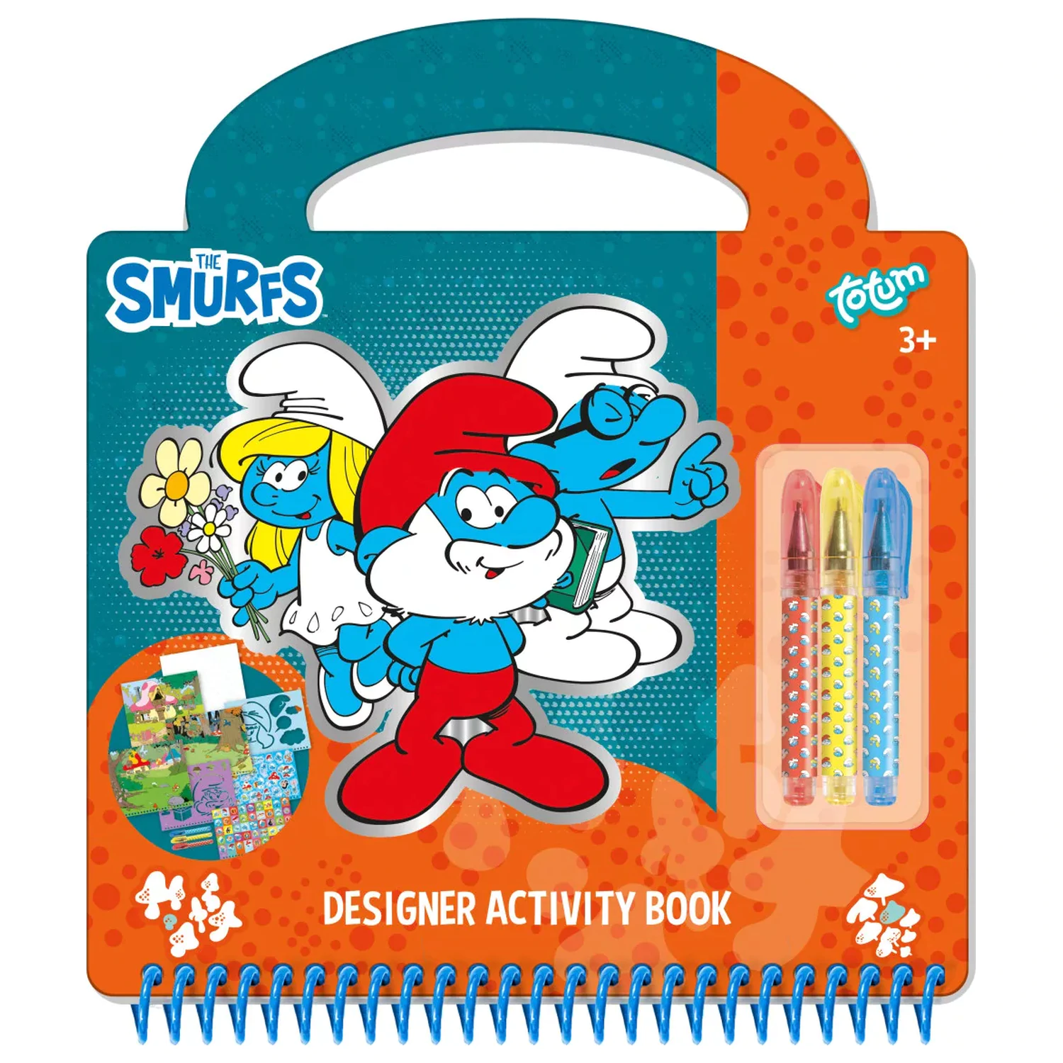 Smurfs veselý activity set fotografii produktu