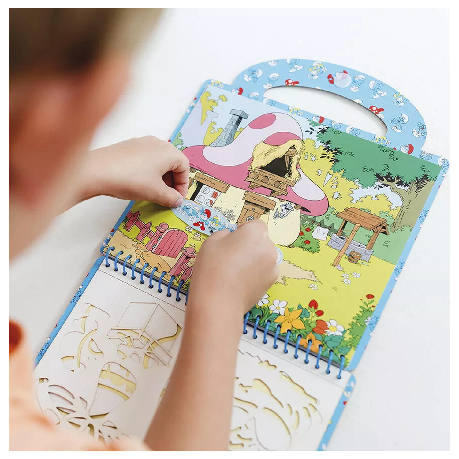 Smurfs veselý activity set fotografii produktu