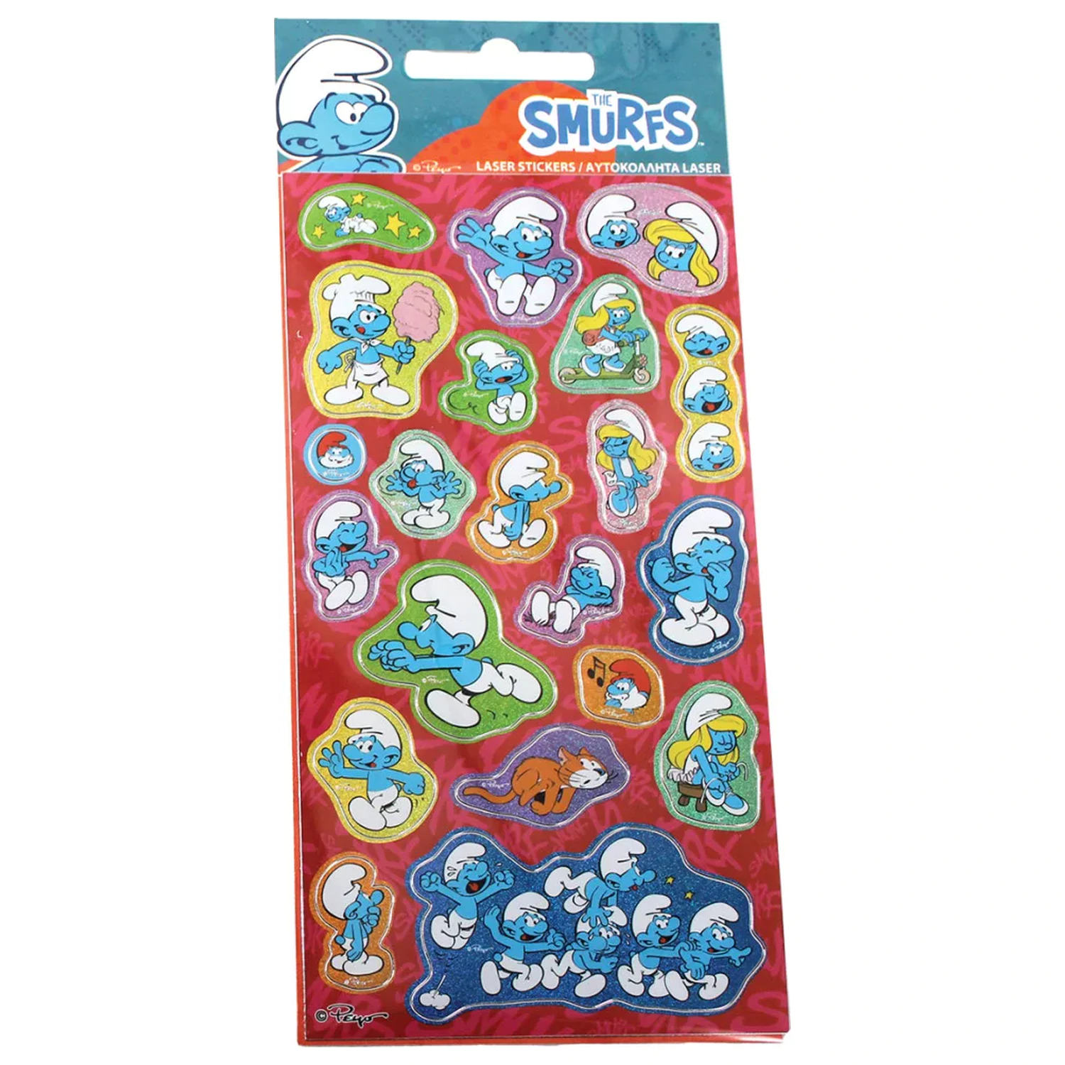 The Smurfs Happy Life Holografické sady samolepek fotografii produktu