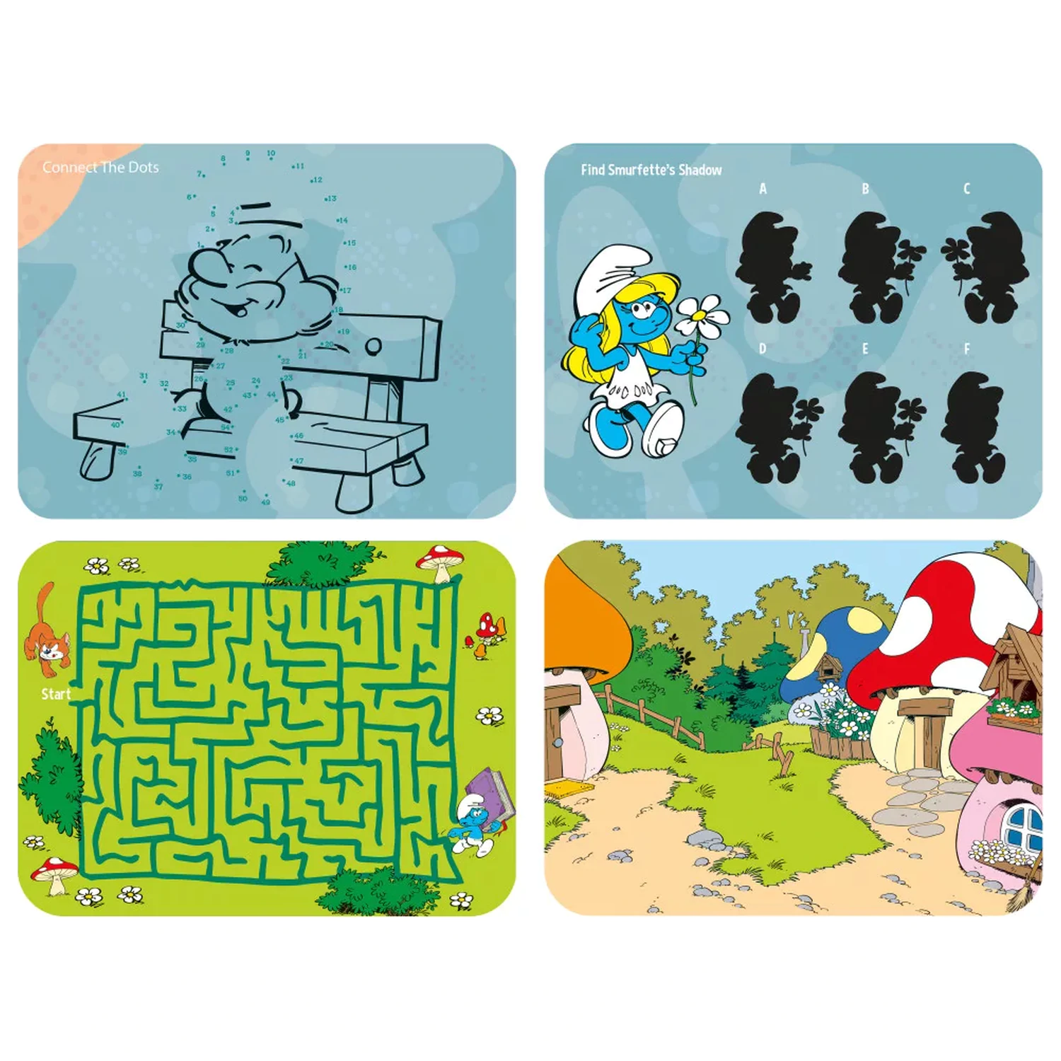 The Smurfs Happy Super sada nálepek fotografii produktu