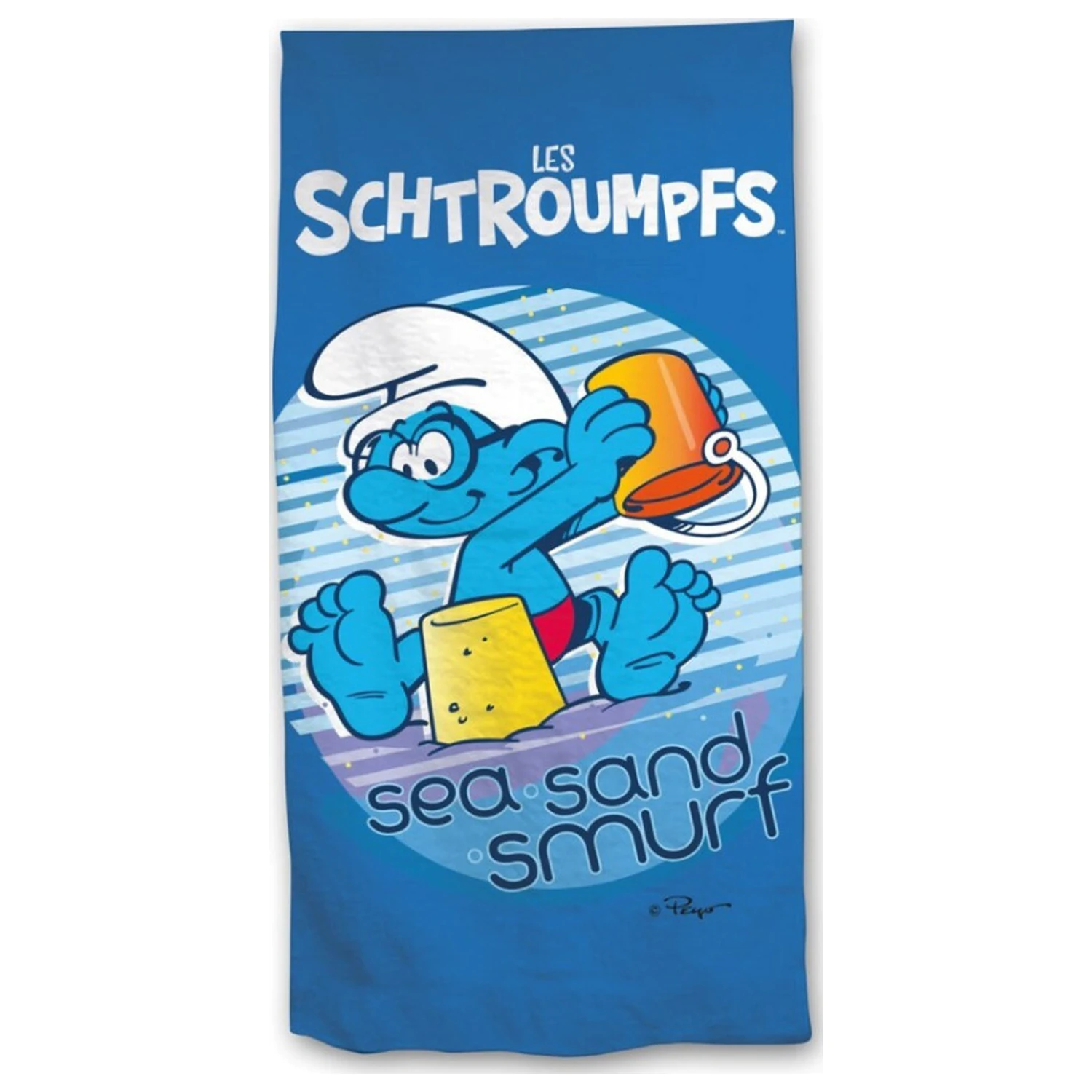 The Smurfs Sea Sand Ručník 70x140cm fotografii produktu
