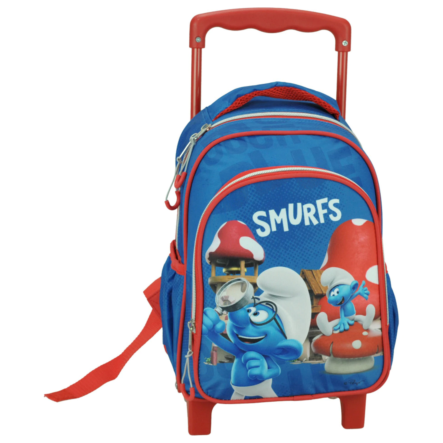Smurfs Village školní batoh na kolečkách, taška 30 cm fotografii produktu