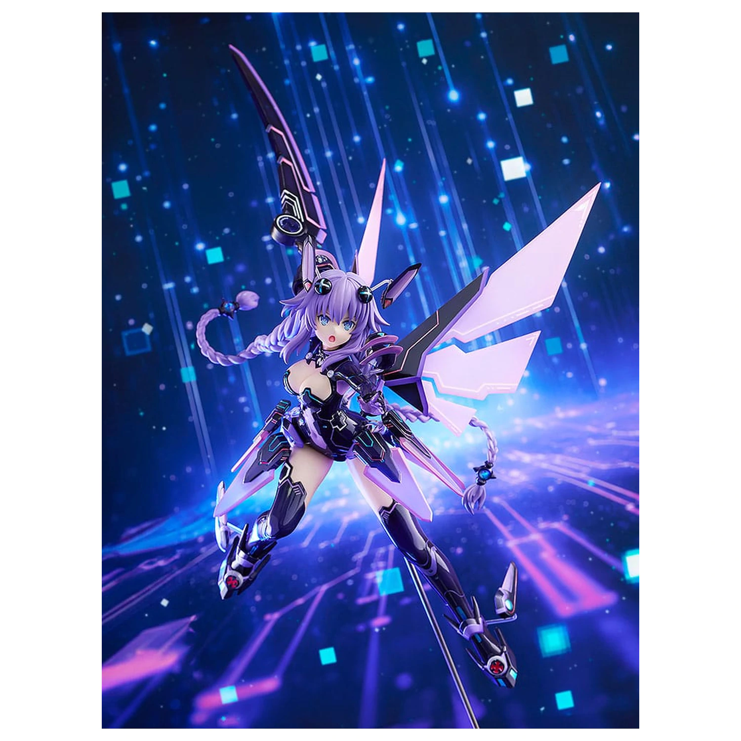 Hyperdimension Neptunia PVC Soška 1/7 Purple Heart 45 cm fotografii produktu