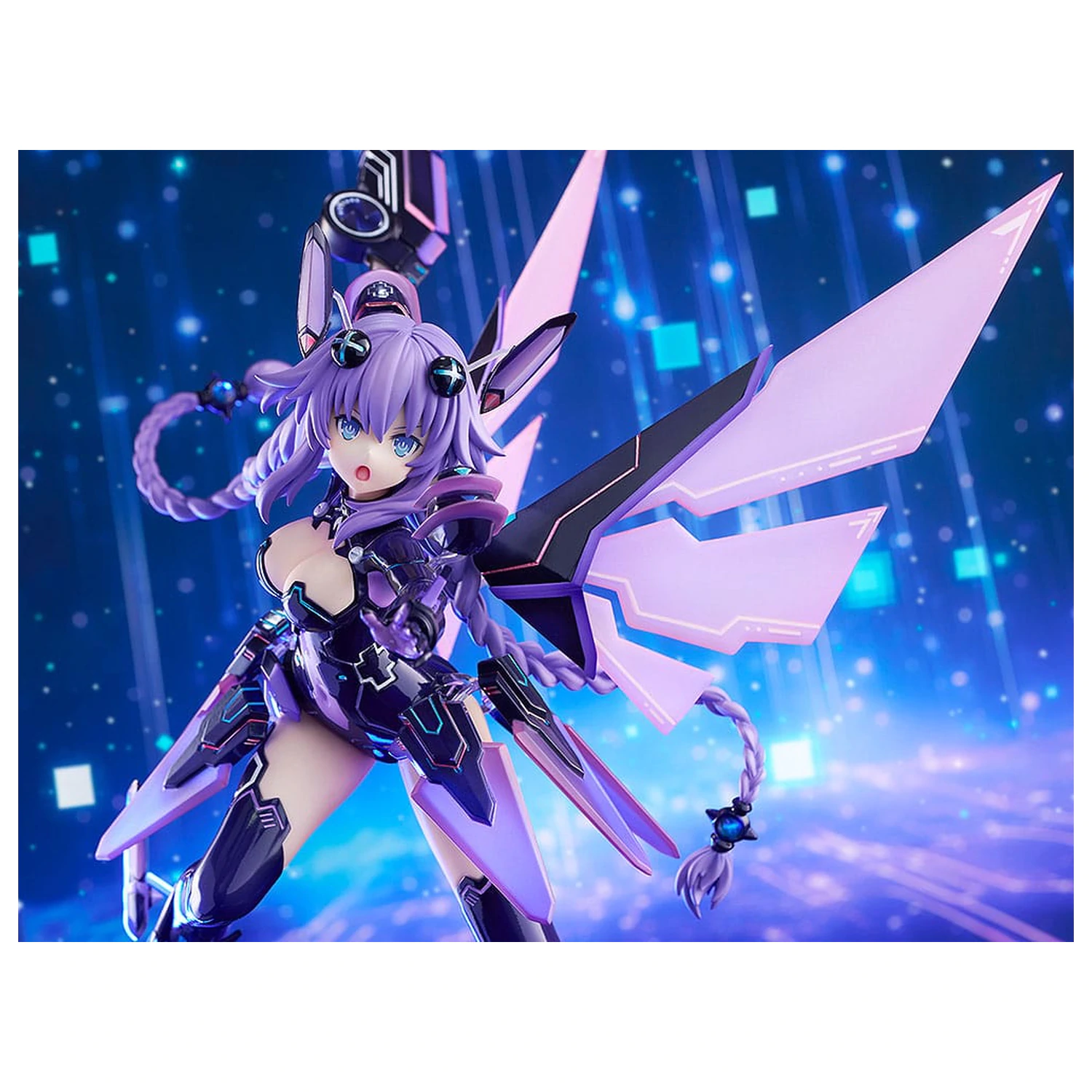 Hyperdimension Neptunia PVC Soška 1/7 Purple Heart 45 cm fotografii produktu