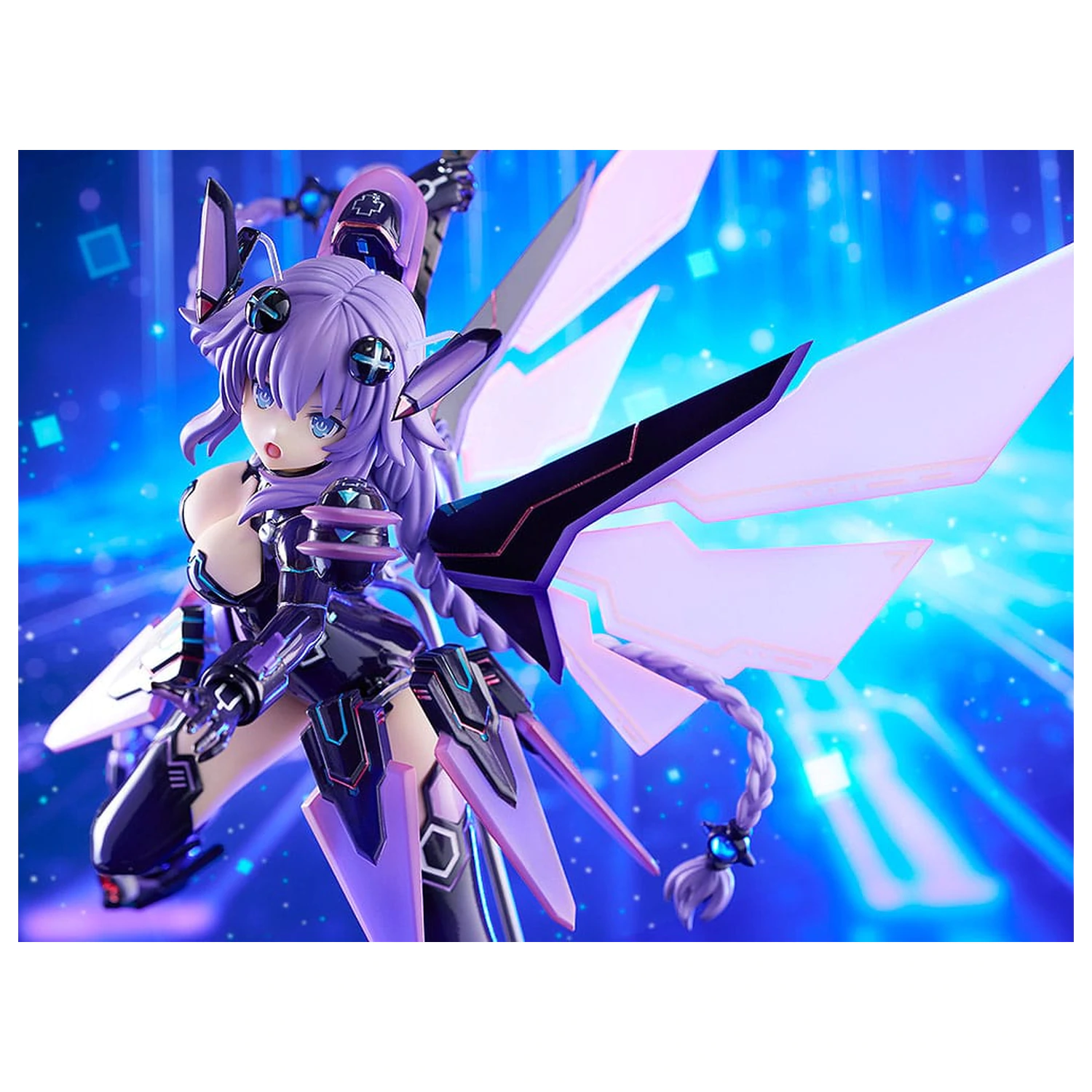 Hyperdimension Neptunia PVC Soška 1/7 Purple Heart 45 cm fotografii produktu