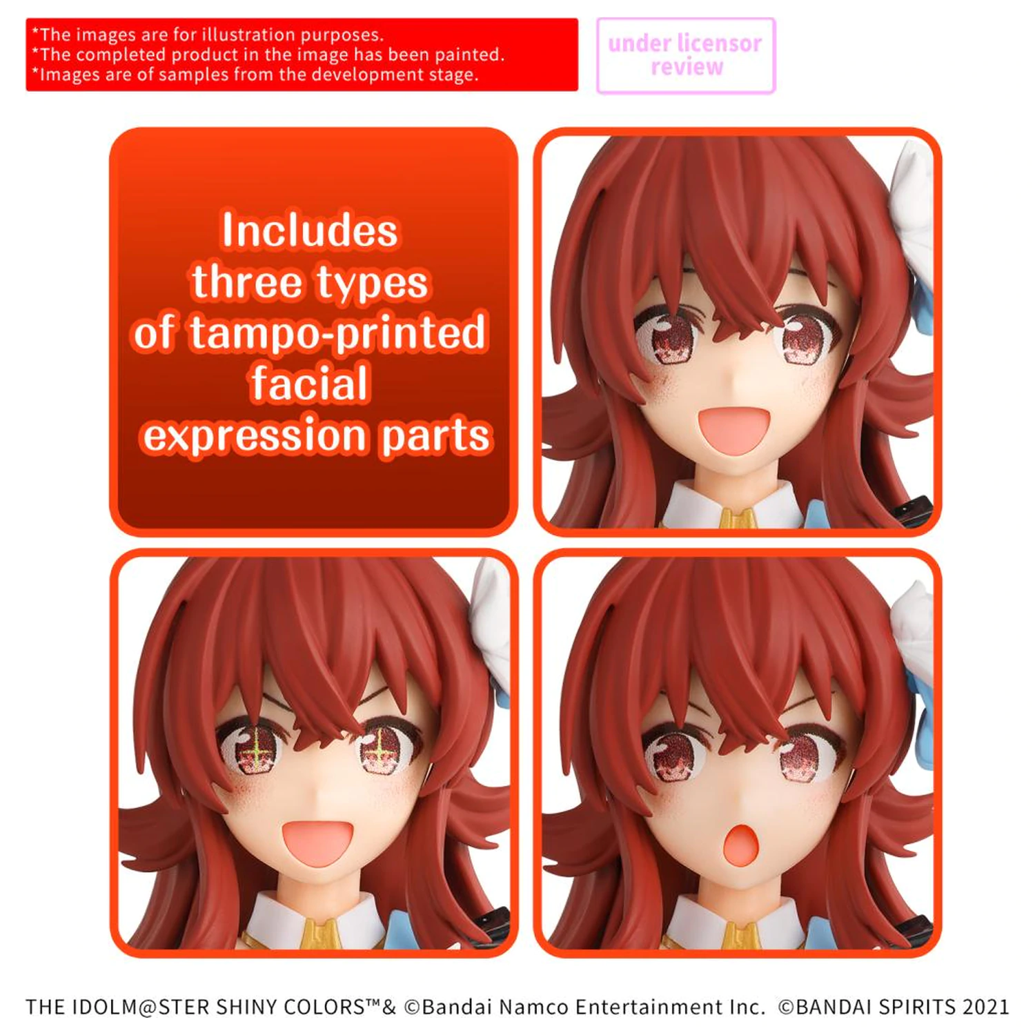 Idol Master 30MS Kaho Komiya modelová stavebnice fotografii produktu