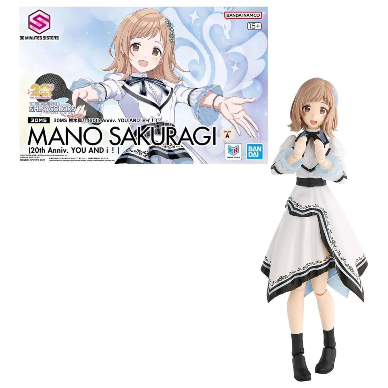 IDOLM@STER 30MS Mano Sakuragi (20th Anniv. You and I!) Model Kit fotografii produktu