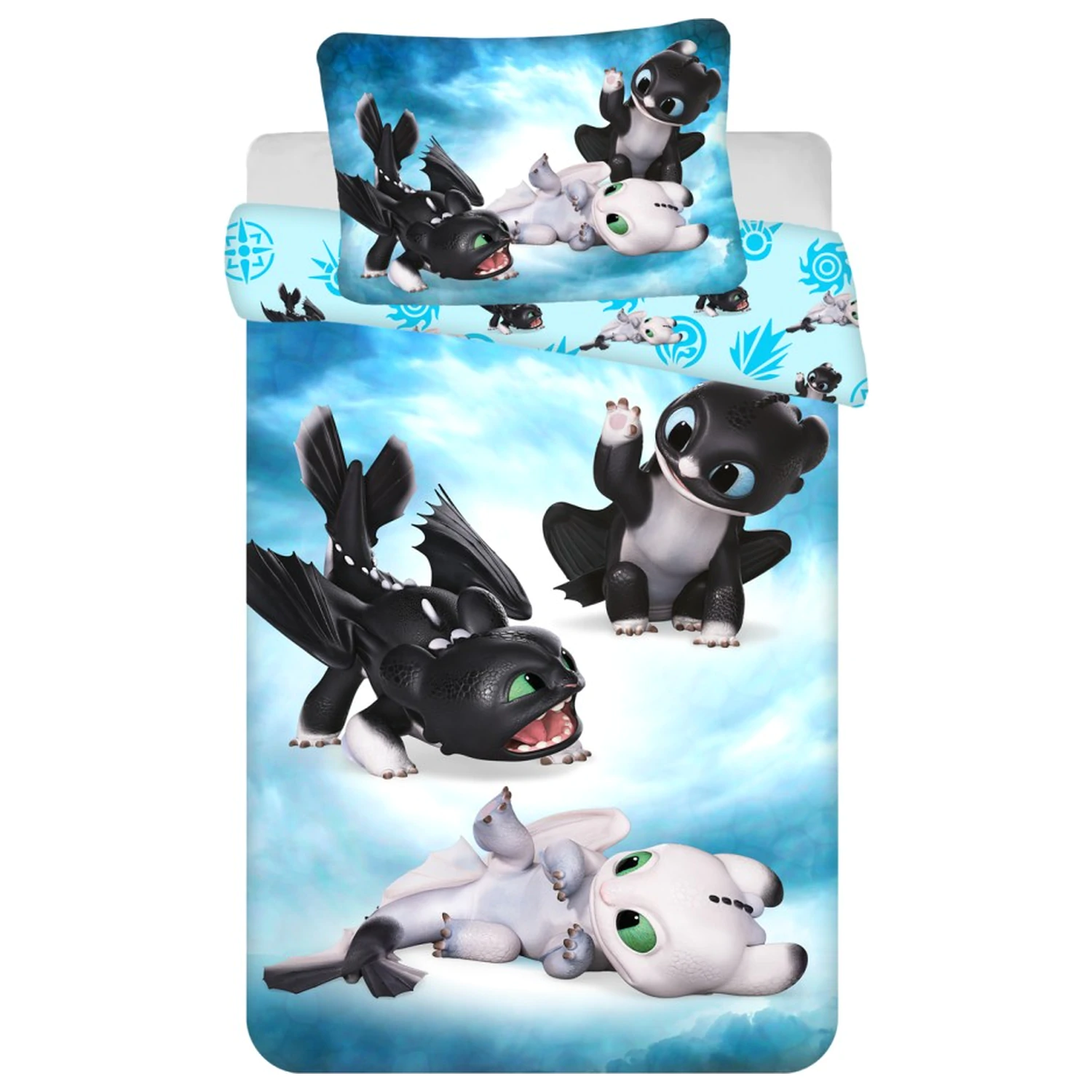 How to Train Your Dragon Babies Kids, Preschool povlečení na přikrývku fotografii produktu