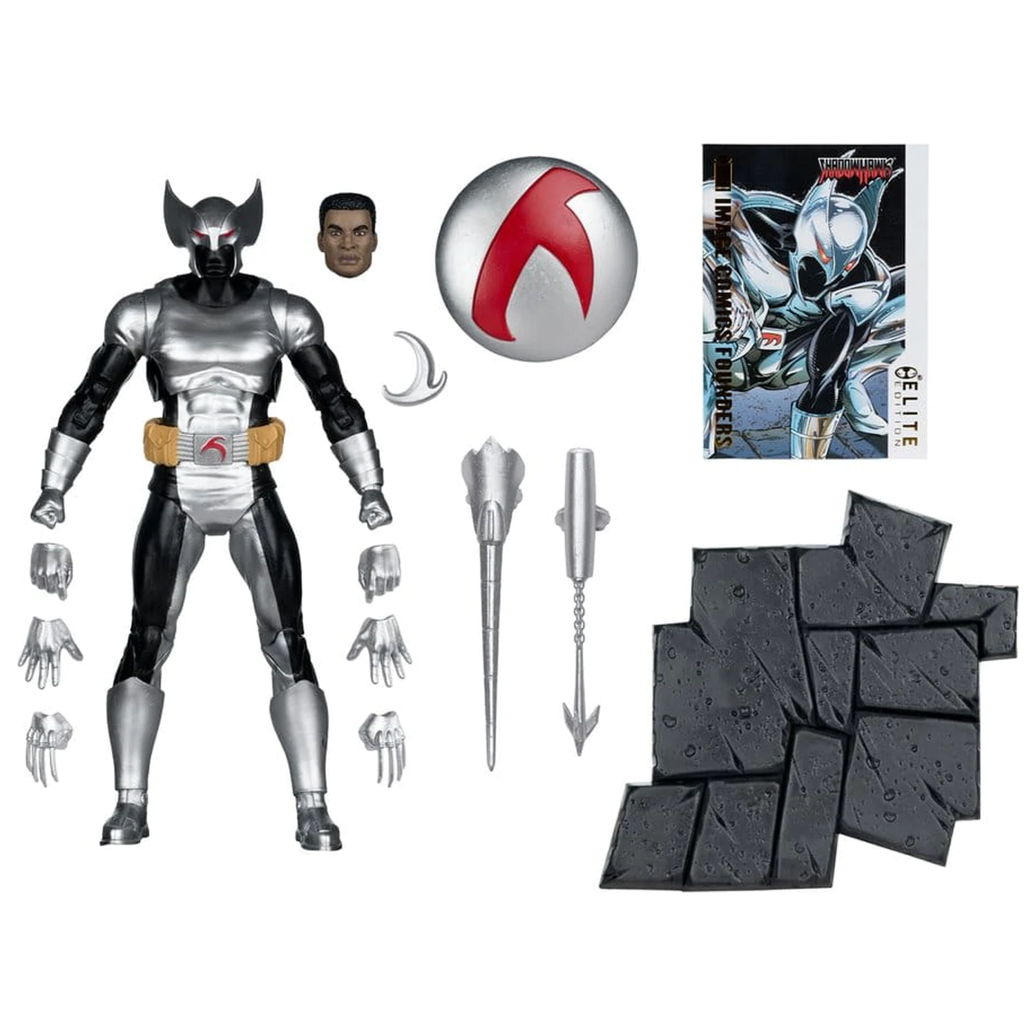Image Comics Founders Series McFarlane Elite Edition akční figurka Shadowhawk 18 cm fotografii produktu