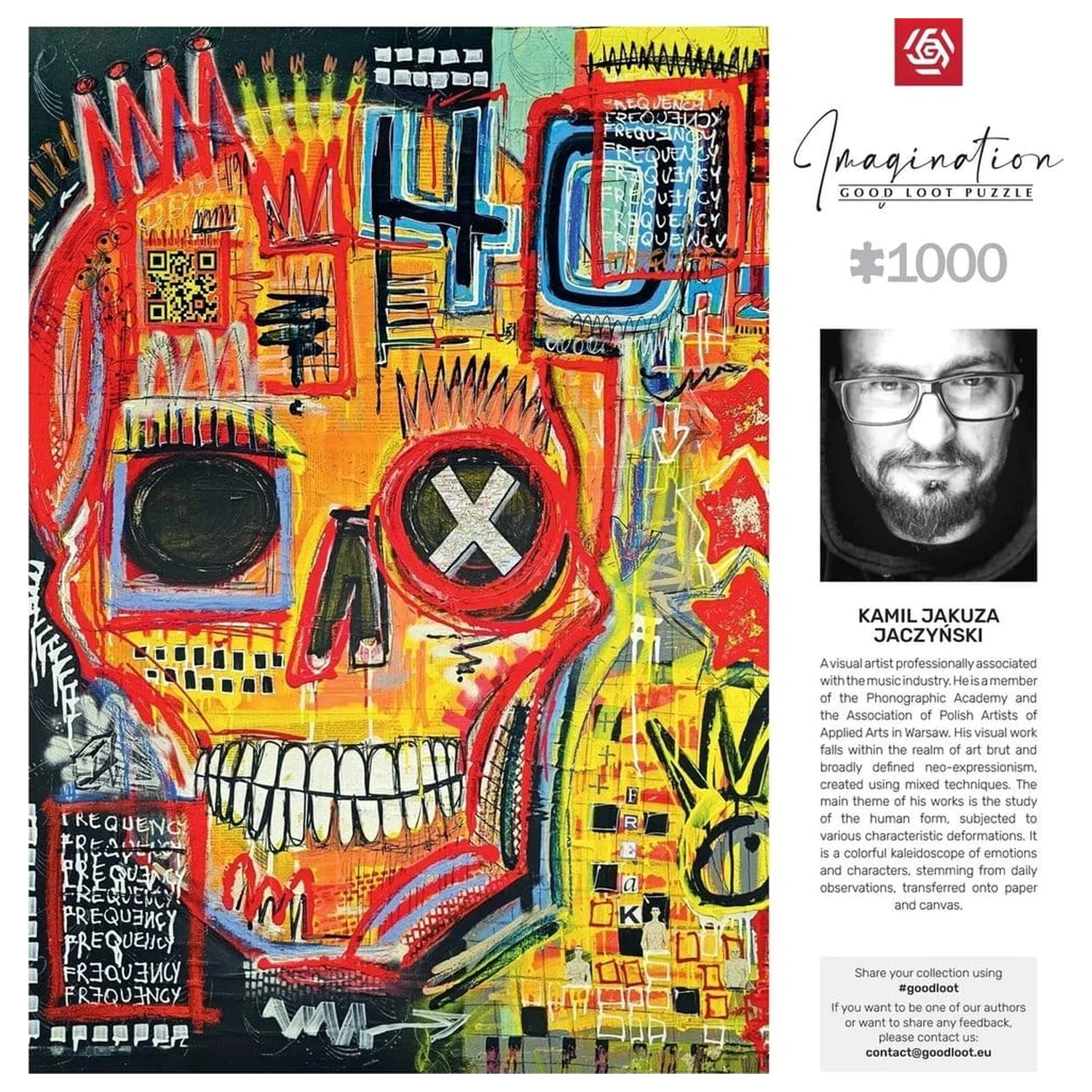 Imagination Series Puzzle Kamil Jakuza Jaczynski 40 HZ (1000 dílků) fotografii produktu