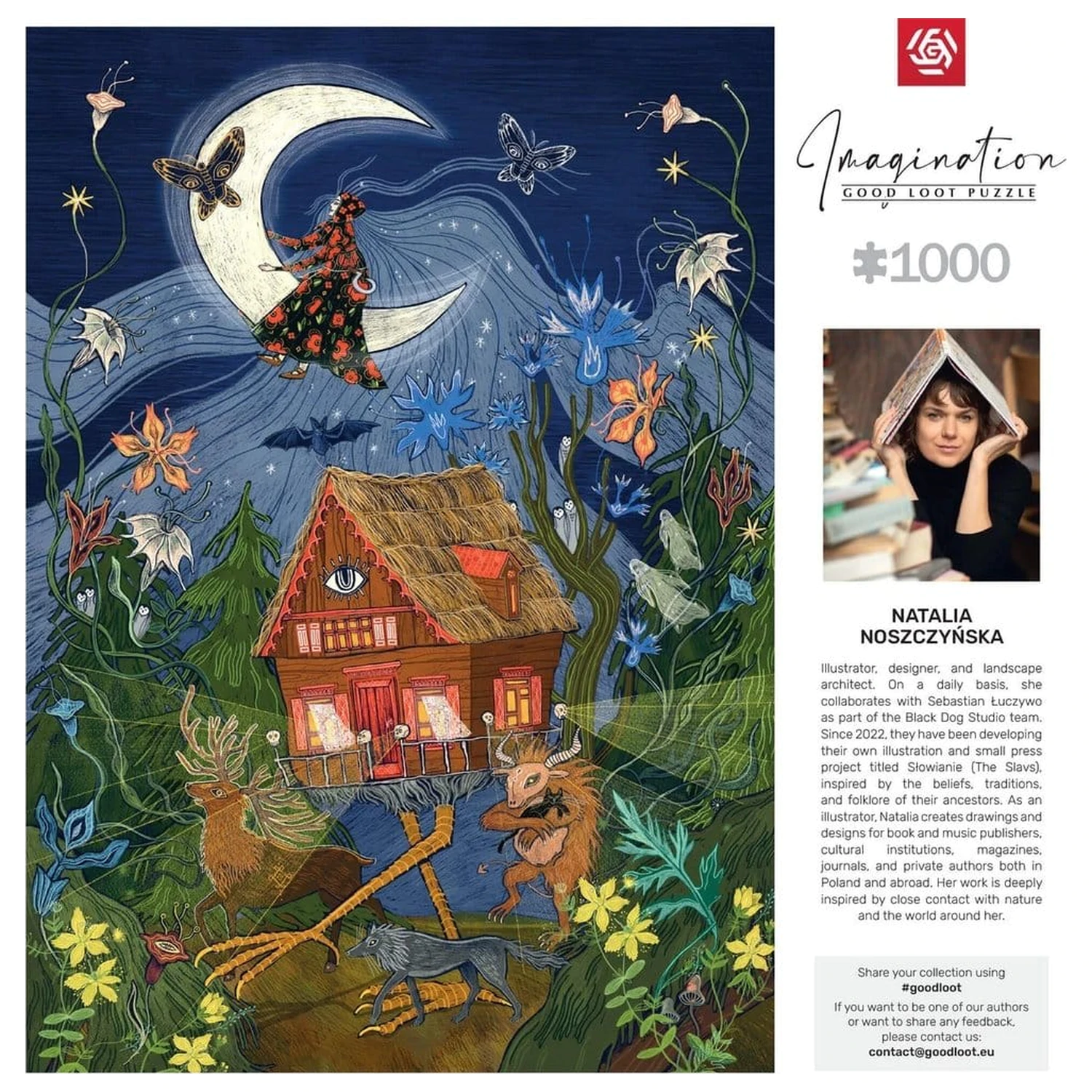 Puzzle z řady Imagination Natalia Noszczynska Slowianski Swiat Nadchodzi (1000 kusů) fotografii produktu