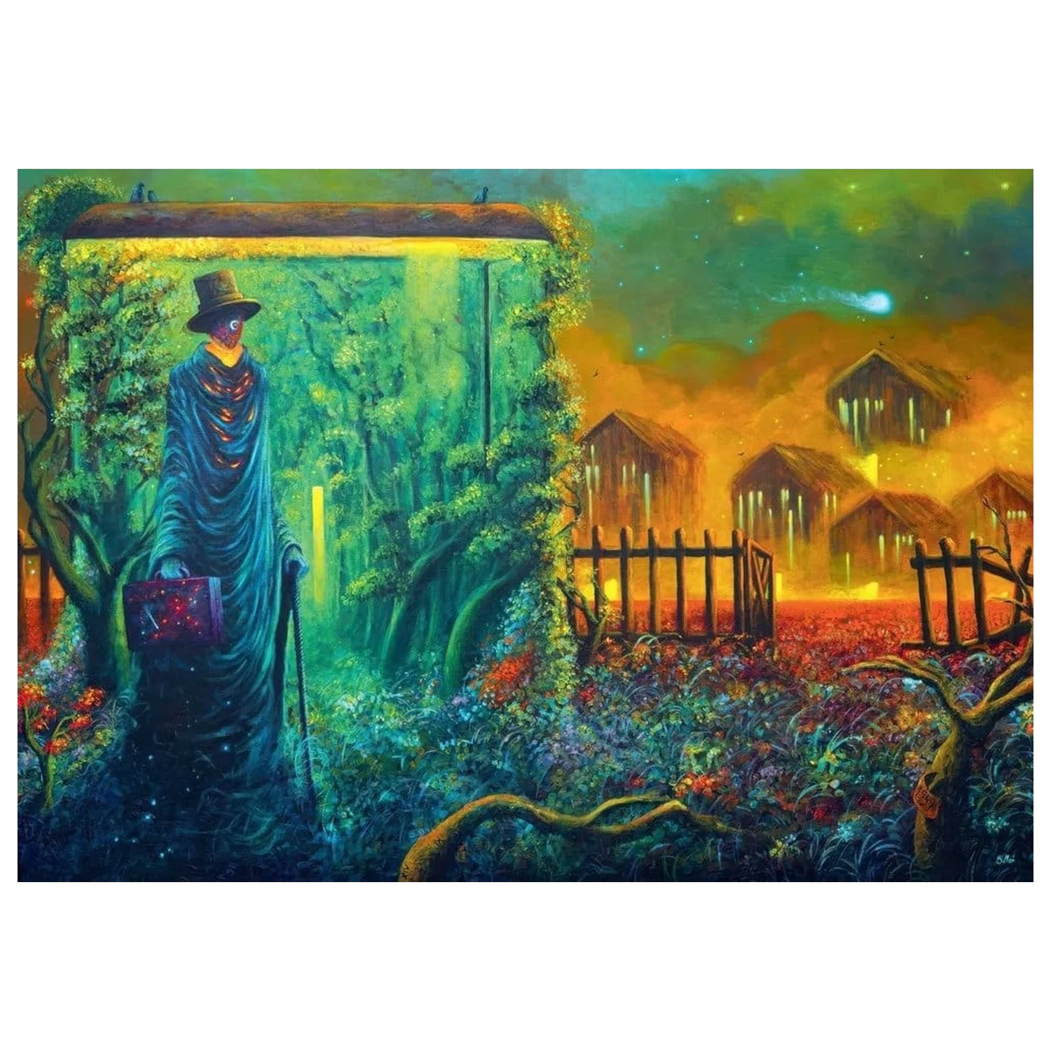 Puzzle Imagination Series Sebastian Mon Stationary Traveller II (1000 kusů) fotografii produktu