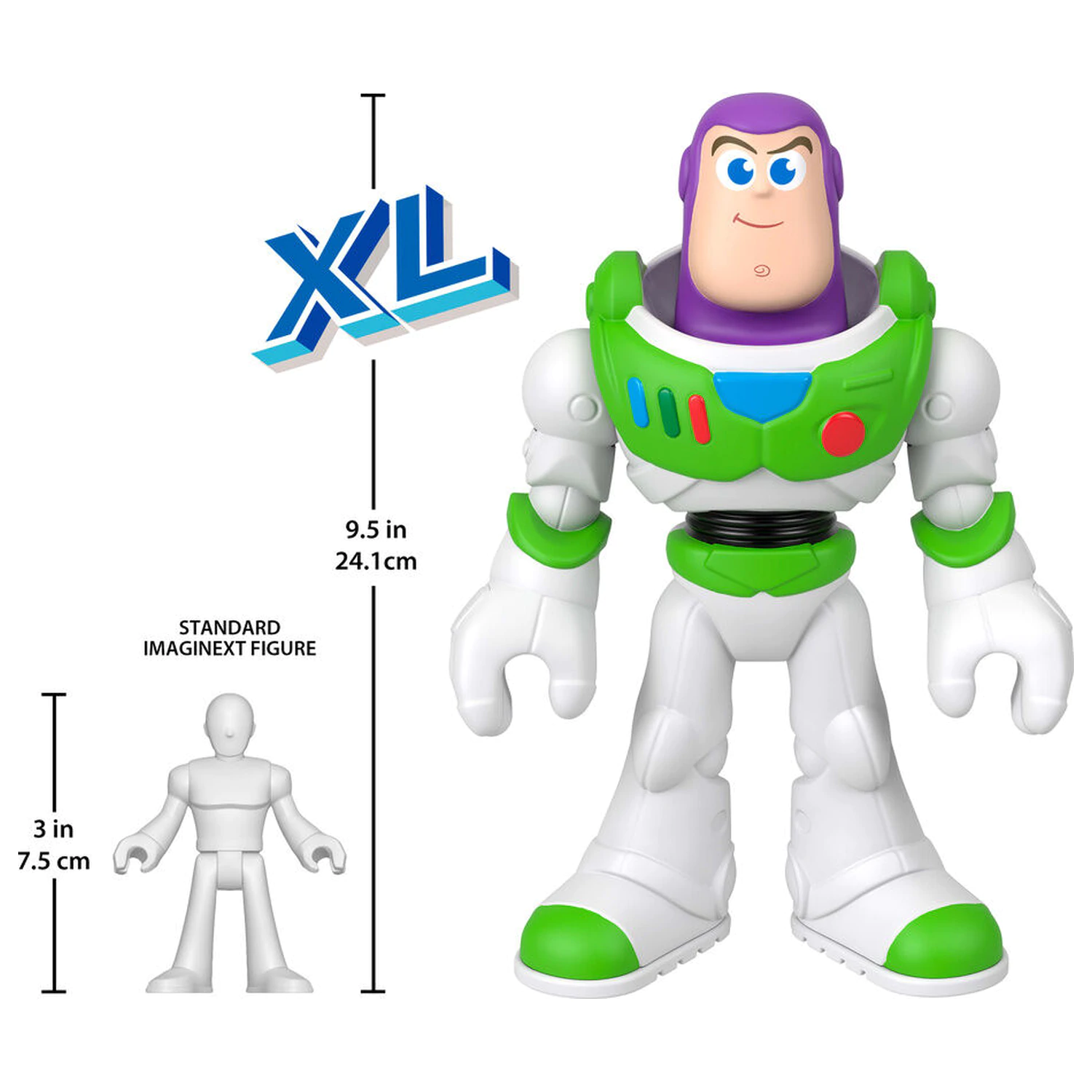 Imaginext Disney Pixar Toy Story figurka Buzz Lightyear XL 22 cm fotografii produktu