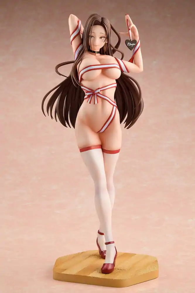 Imaizumi Brings All the Gals to His House PVC Socha 1/6 Risa Hamazaki Bow Ver. 28 cm fotografii produktu