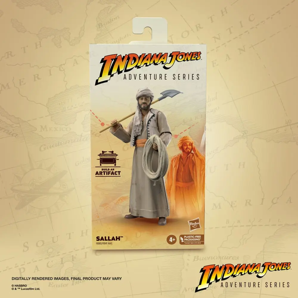 Indiana Jones Adventure Series akční figurka Sallah (Raiders of the Lost Ark) 15 cm fotografii produktu