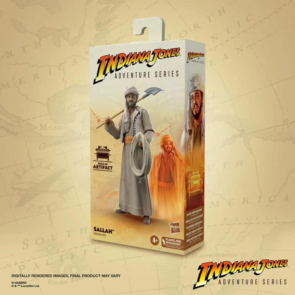 Indiana Jones Adventure Series akční figurka Sallah (Raiders of the Lost Ark) 15 cm fotografii produktu