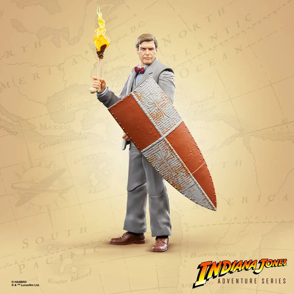 Akční figurka Indiana Jones Adventure Series Indiana Jones (Profesor) (Indiana Jones a Poslední křížová výprava) 15 cm fotografii produktu