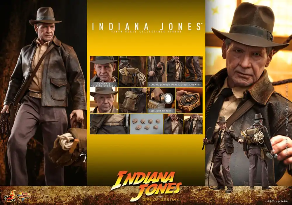 Indiana Jones Movie Masterpiece akční figurka 1/6 Indiana Jones 30 cm fotografii produktu