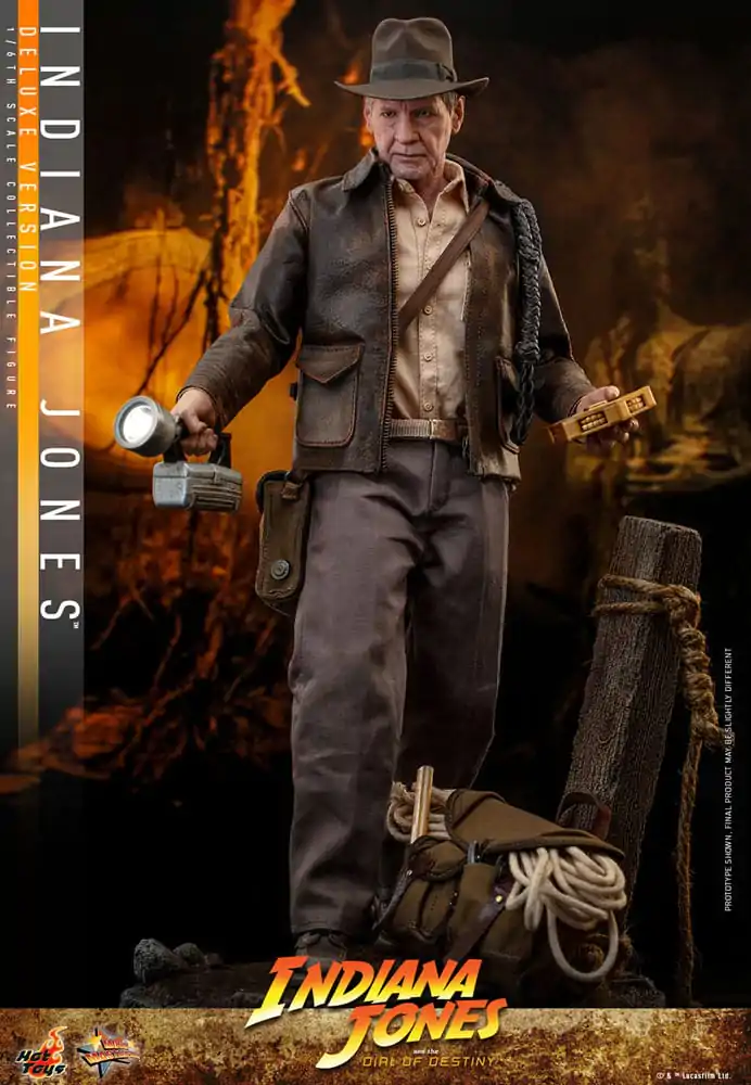 Indiana Jones Movie Masterpiece akční figurka 1/6 Indiana Jones (Deluxe Verze) 30 cm fotografii produktu