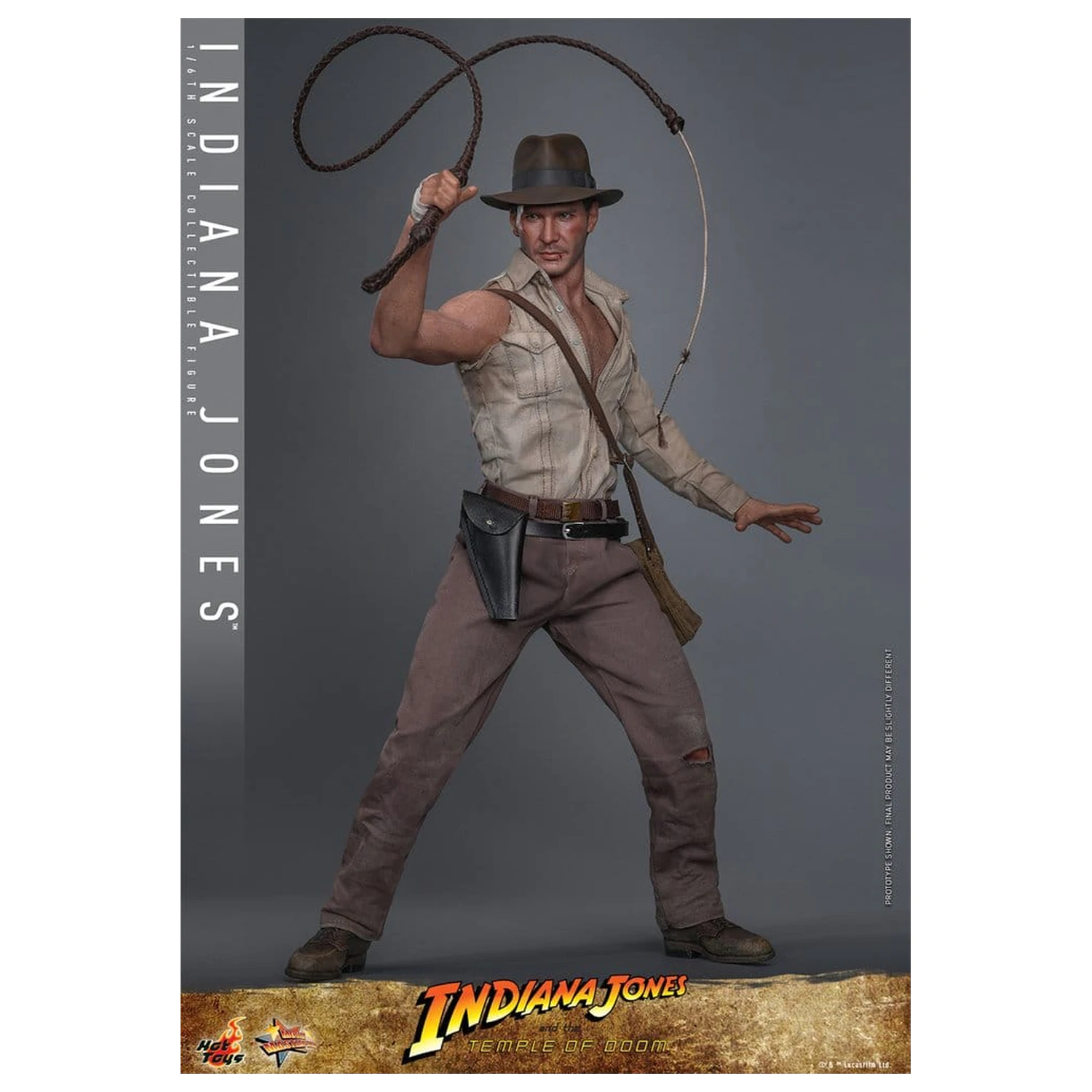 Indiana Jones Movie Masterpiece Akční figurka 1/6 Indiana Jones 30 cm fotografii produktu