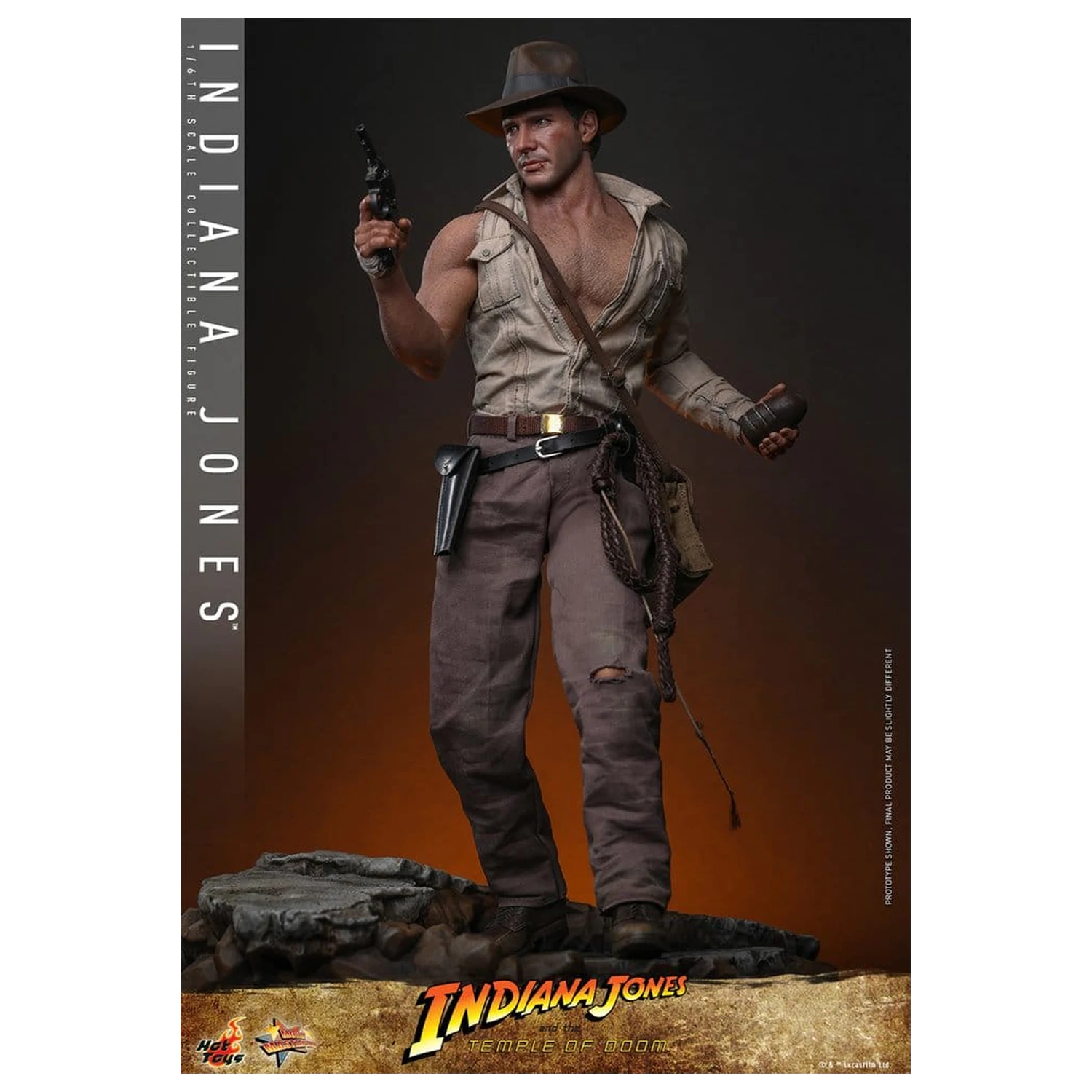 Indiana Jones Movie Masterpiece Akční figurka 1/6 Indiana Jones 30 cm fotografii produktu
