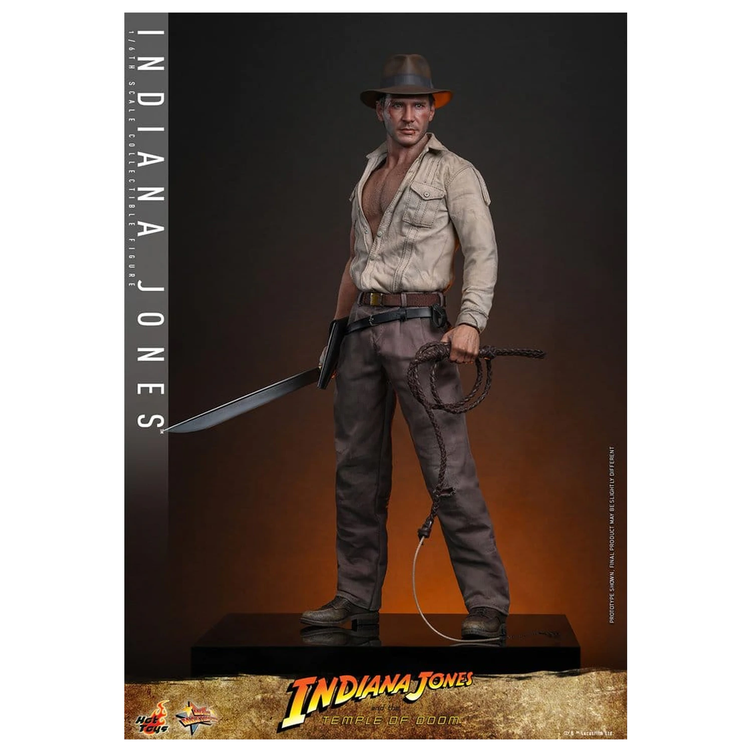 Indiana Jones Movie Masterpiece Akční figurka 1/6 Indiana Jones 30 cm fotografii produktu