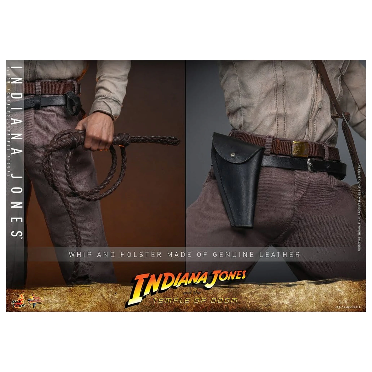 Indiana Jones Movie Masterpiece Akční figurka 1/6 Indiana Jones 30 cm fotografii produktu