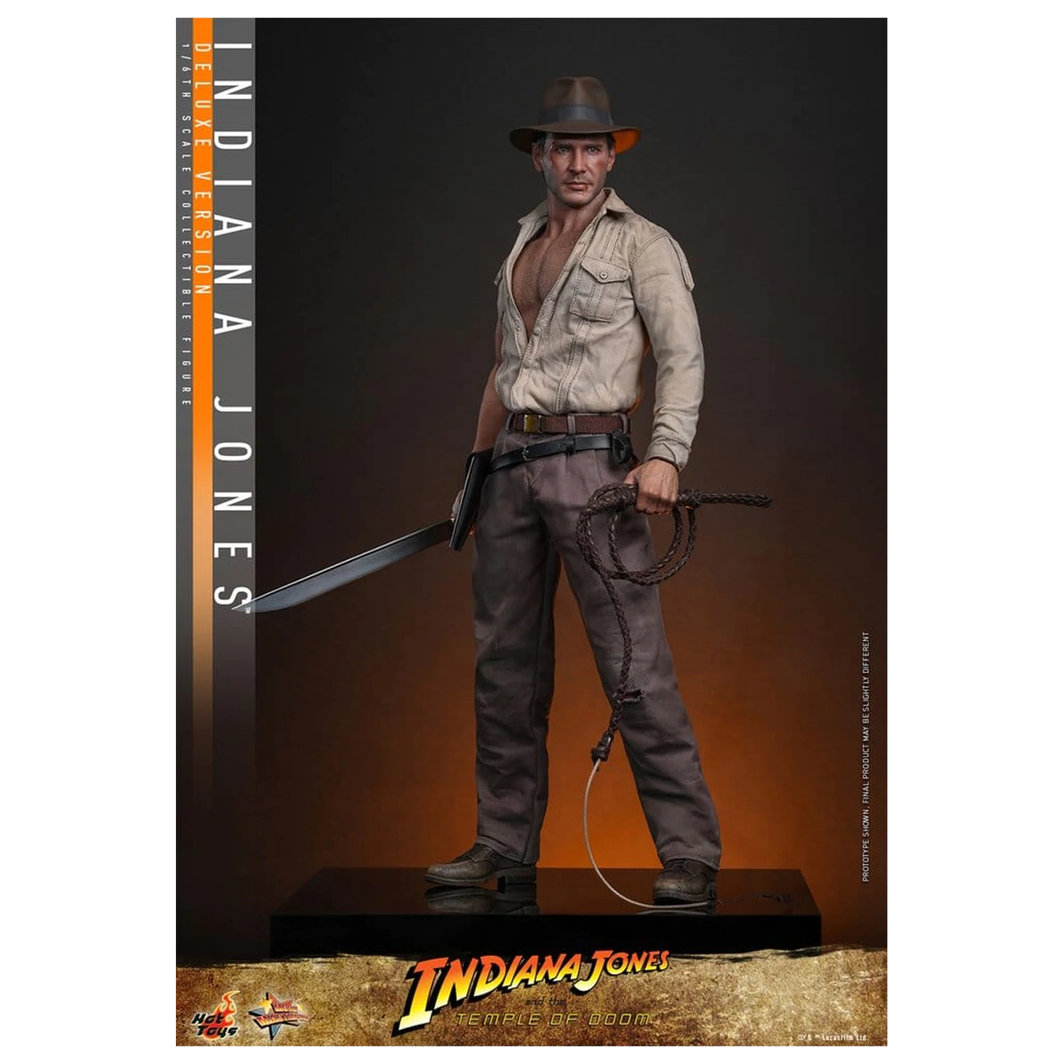 Indiana Jones Movie Masterpiece akční figurka 1/6 Indiana Jones (Deluxe Version) 30 cm fotografii produktu