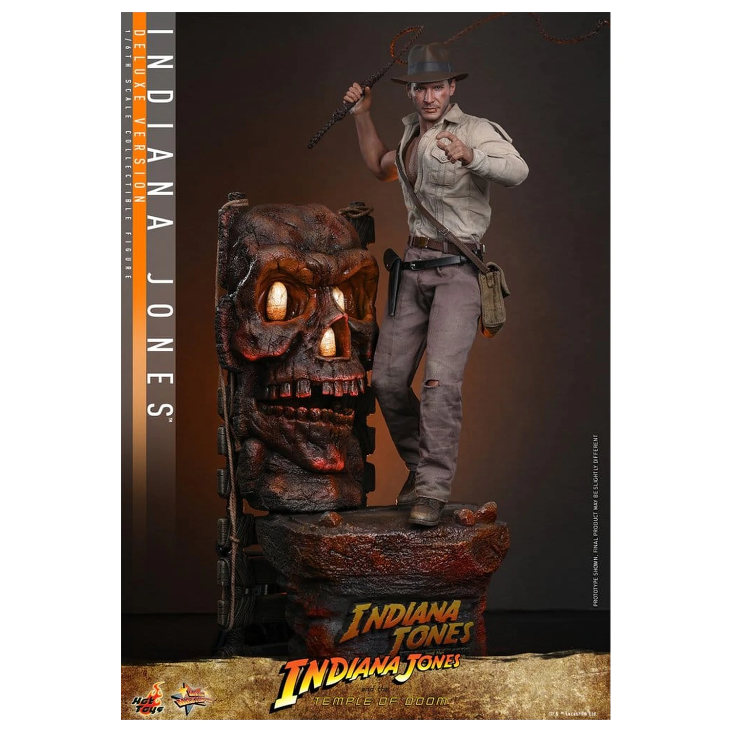 Indiana Jones Movie Masterpiece akční figurka 1/6 Indiana Jones (Deluxe Version) 30 cm fotografii produktu