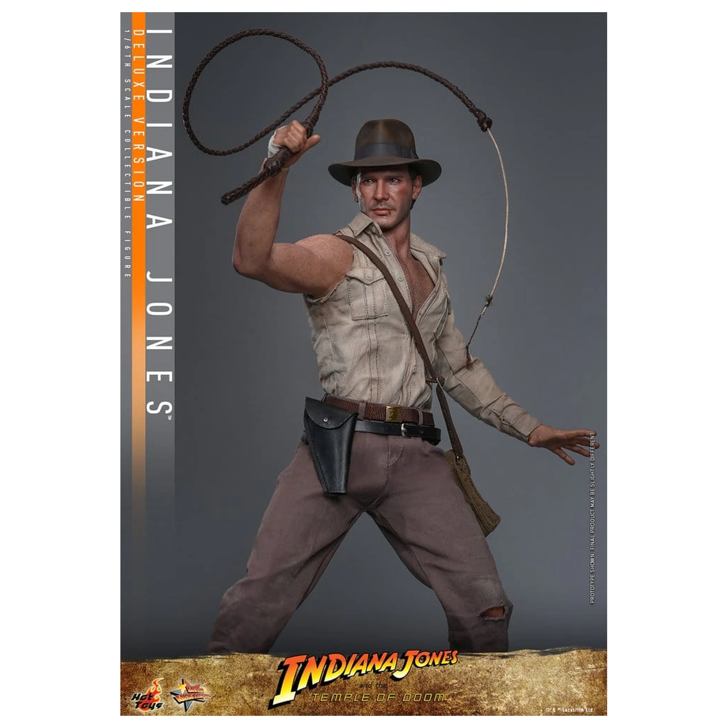 Indiana Jones Movie Masterpiece akční figurka 1/6 Indiana Jones (Deluxe Version) 30 cm fotografii produktu