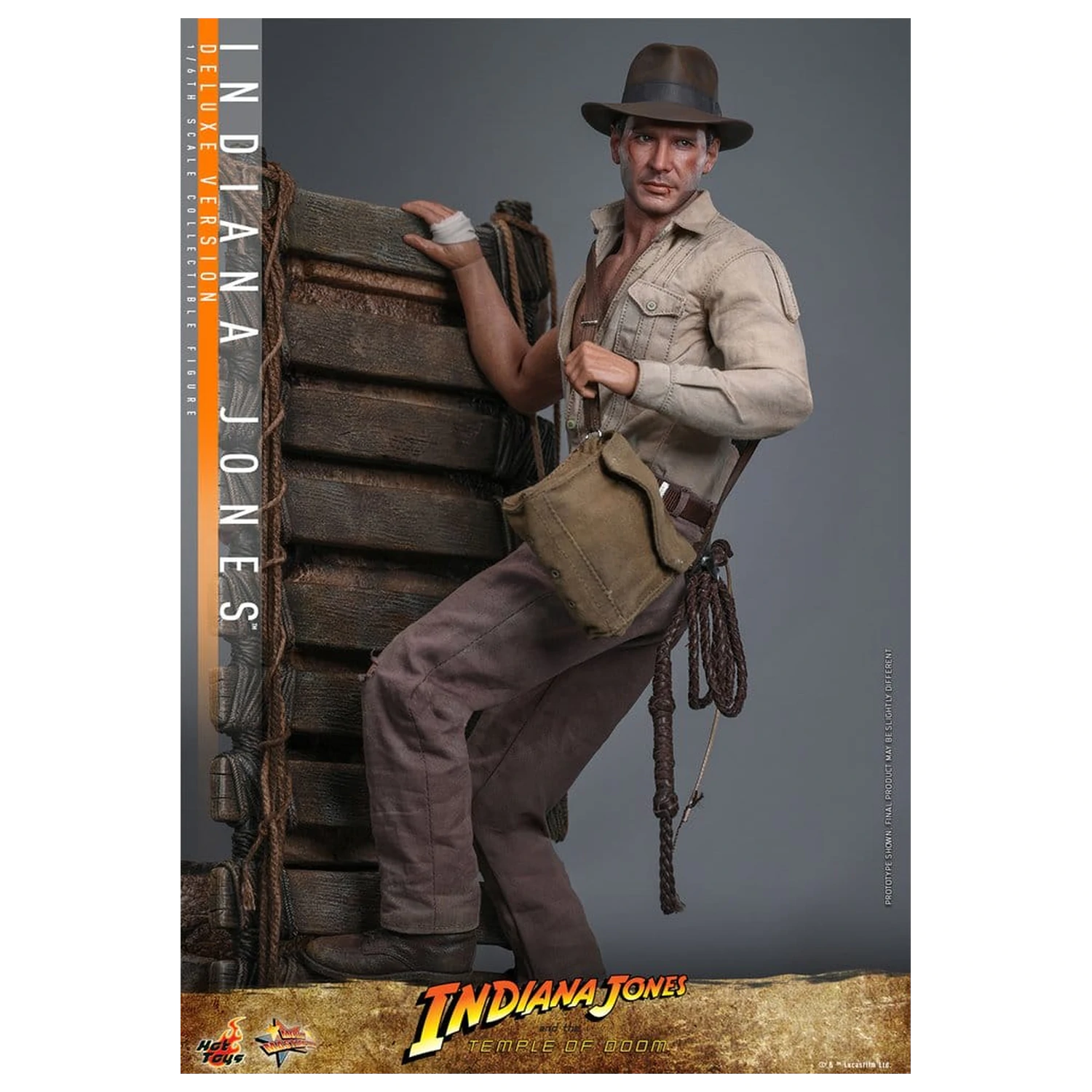 Indiana Jones Movie Masterpiece akční figurka 1/6 Indiana Jones (Deluxe Version) 30 cm fotografii produktu