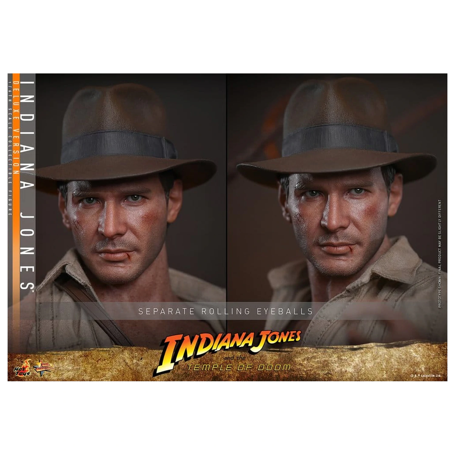 Indiana Jones Movie Masterpiece akční figurka 1/6 Indiana Jones (Deluxe Version) 30 cm fotografii produktu