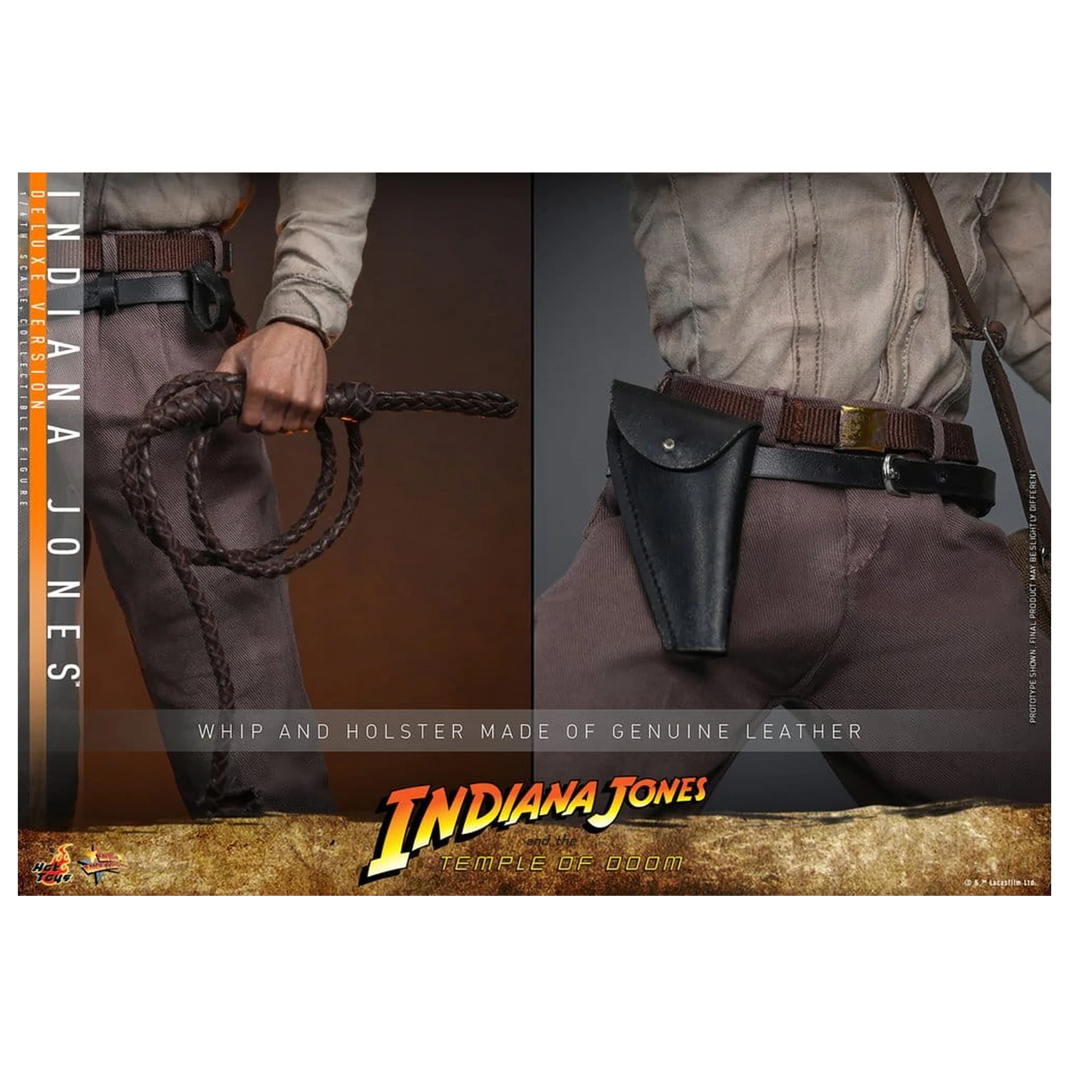 Indiana Jones Movie Masterpiece akční figurka 1/6 Indiana Jones (Deluxe Version) 30 cm fotografii produktu
