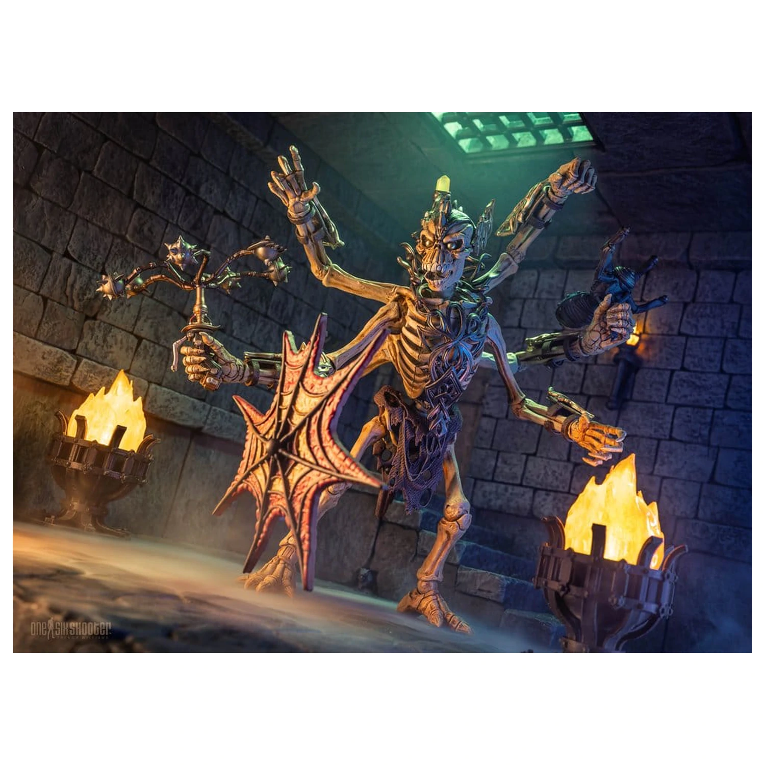 Infinite Legions: Akční figurka Skeleton Warriors Aracula Deluxe fotografii produktu